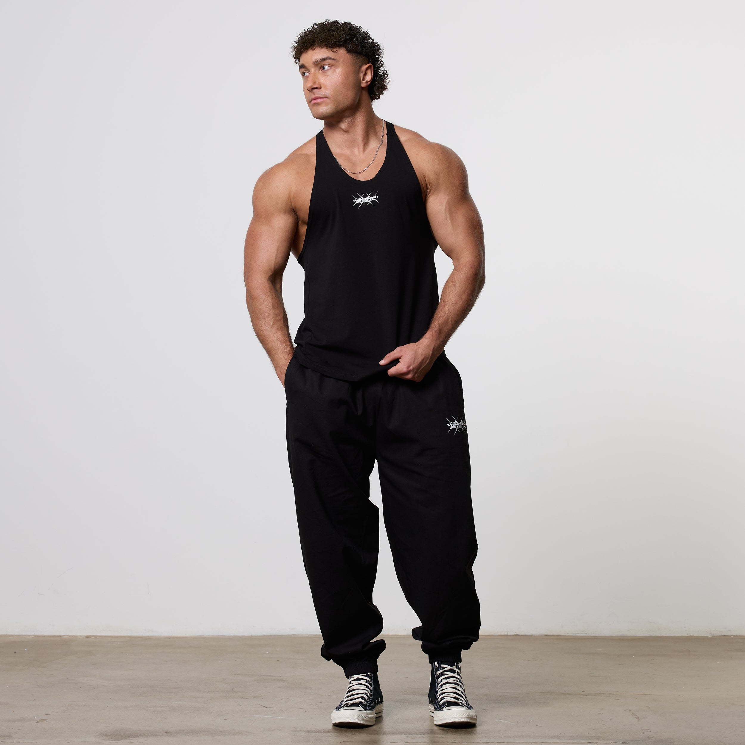 Vanquish x DT Lift Heavy Black Stringer Vest