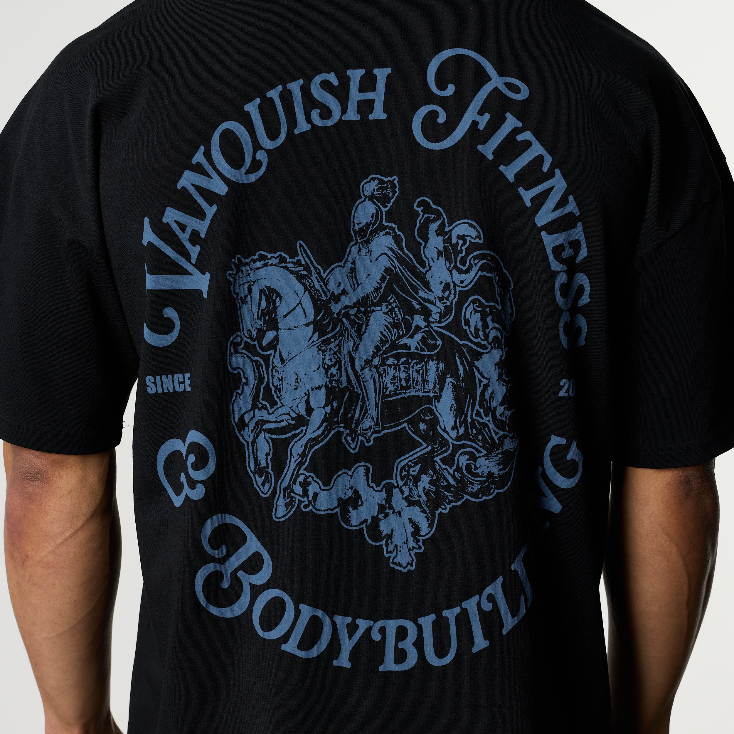 CAMELOT BLACK OVERSIZED T SHIRT