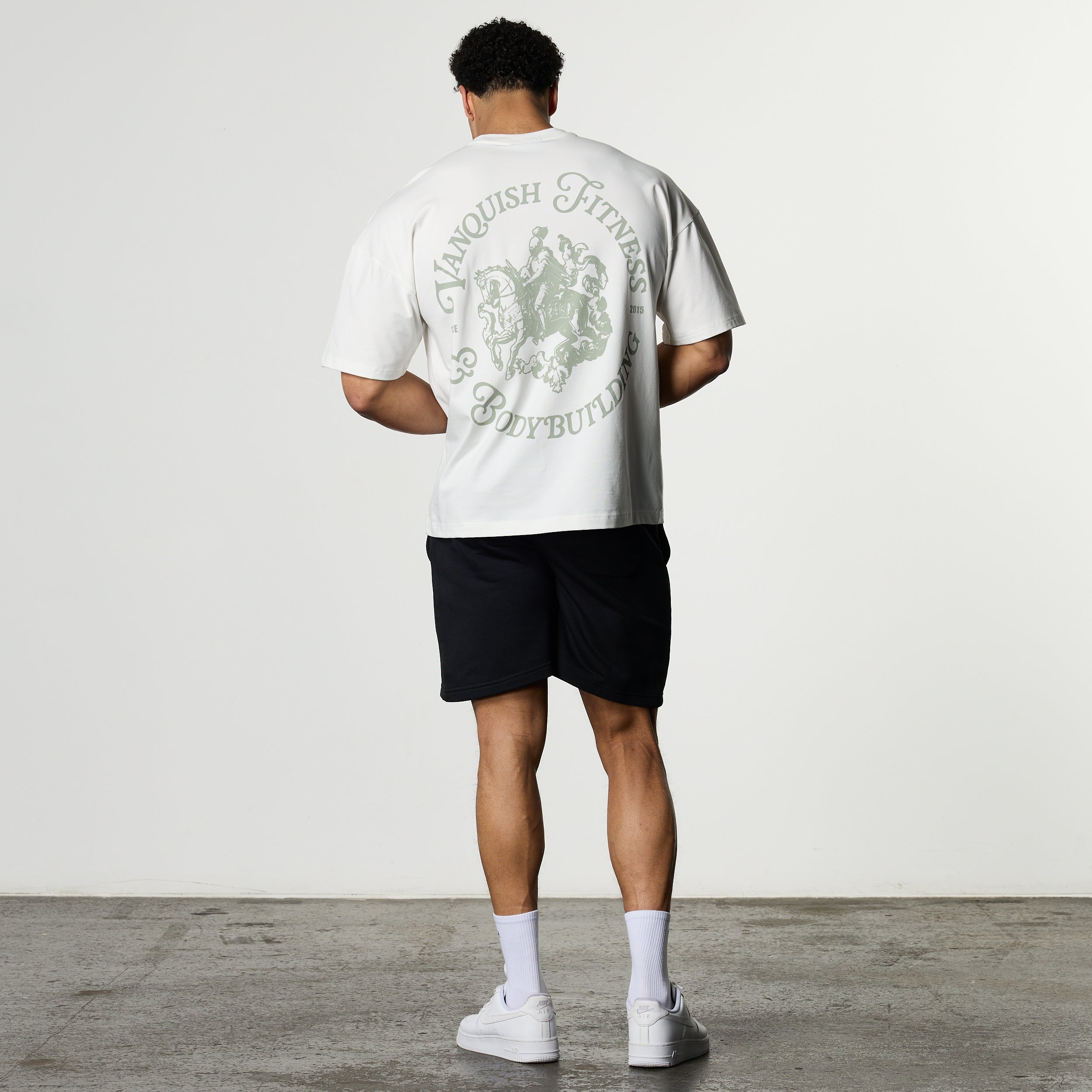 CAMELOT WHITE OVERSIZED T SHIRT