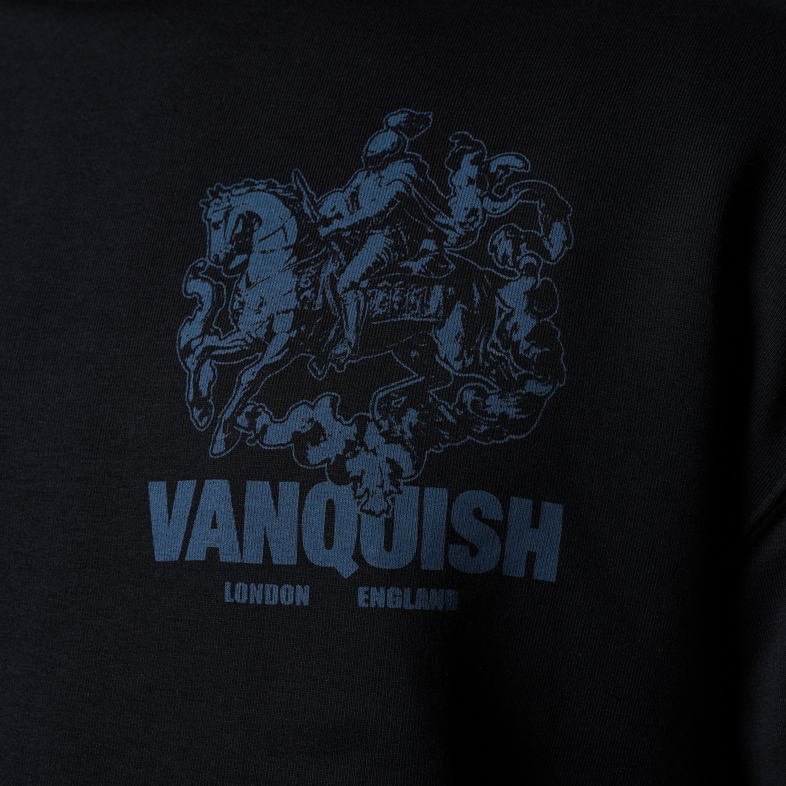 CAMELOT BLACK OVERSIZED HOODIE
