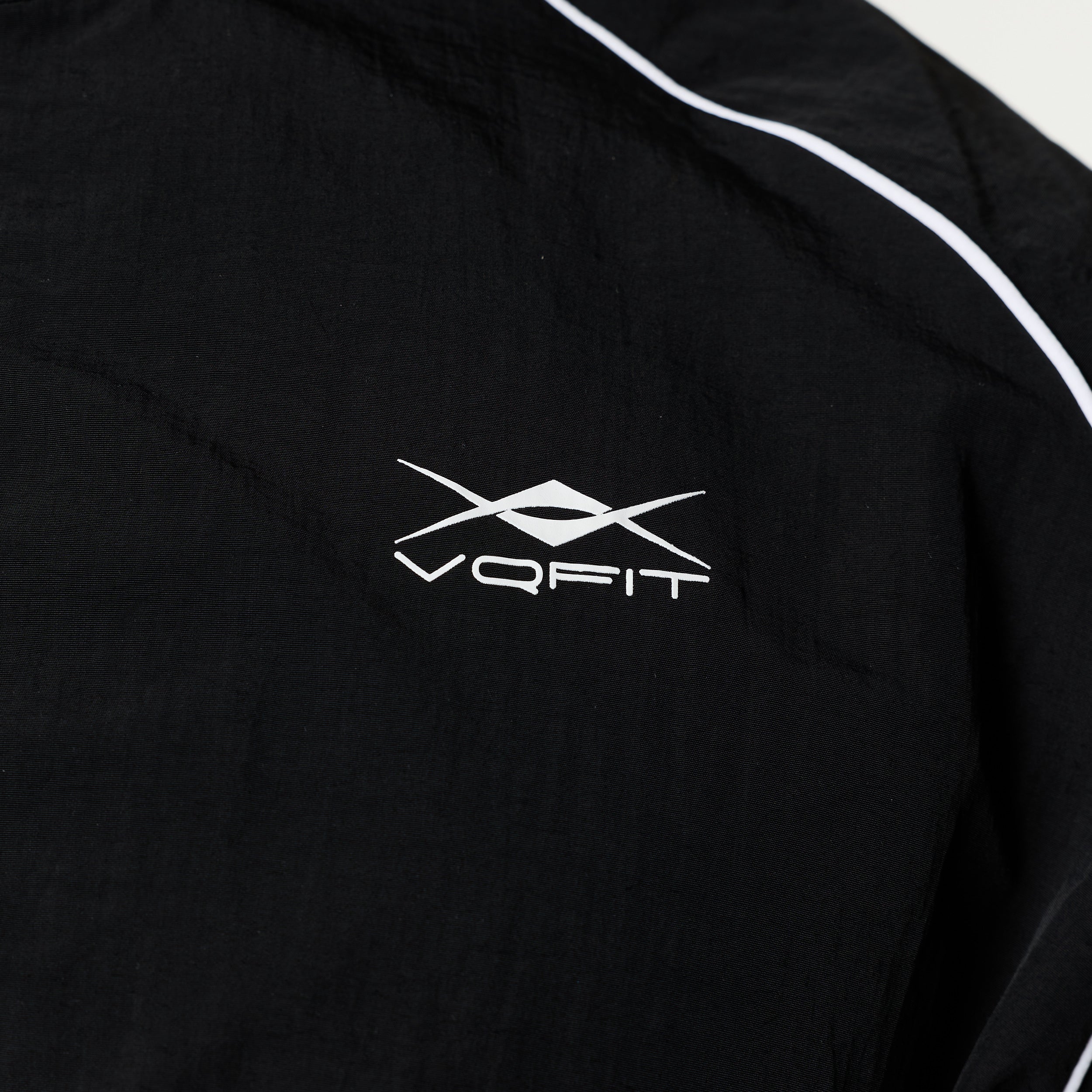 NYLON BLACK TRACK JACKET