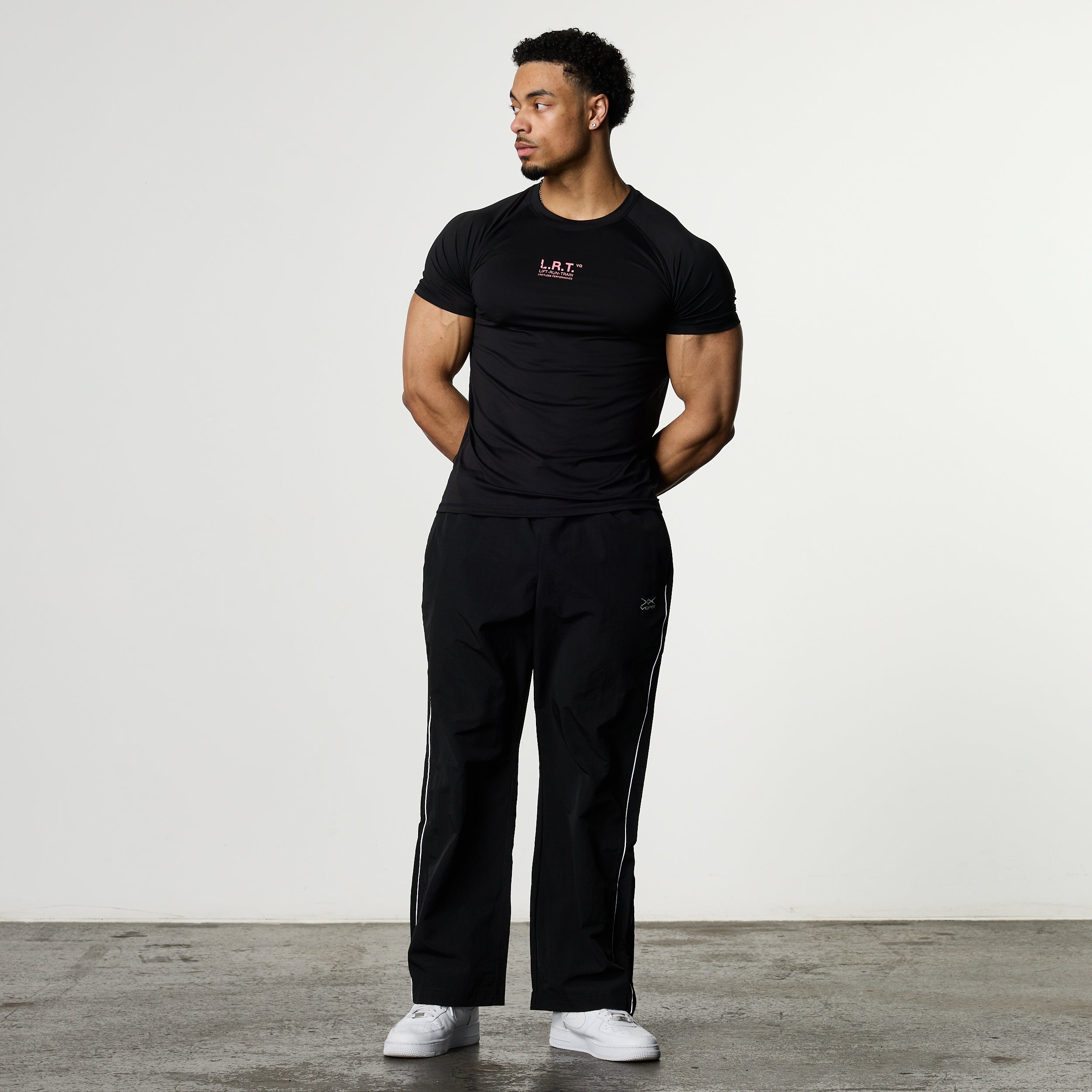 LRT DASHED SLIM FIT PERFORMANCE T SHIRT