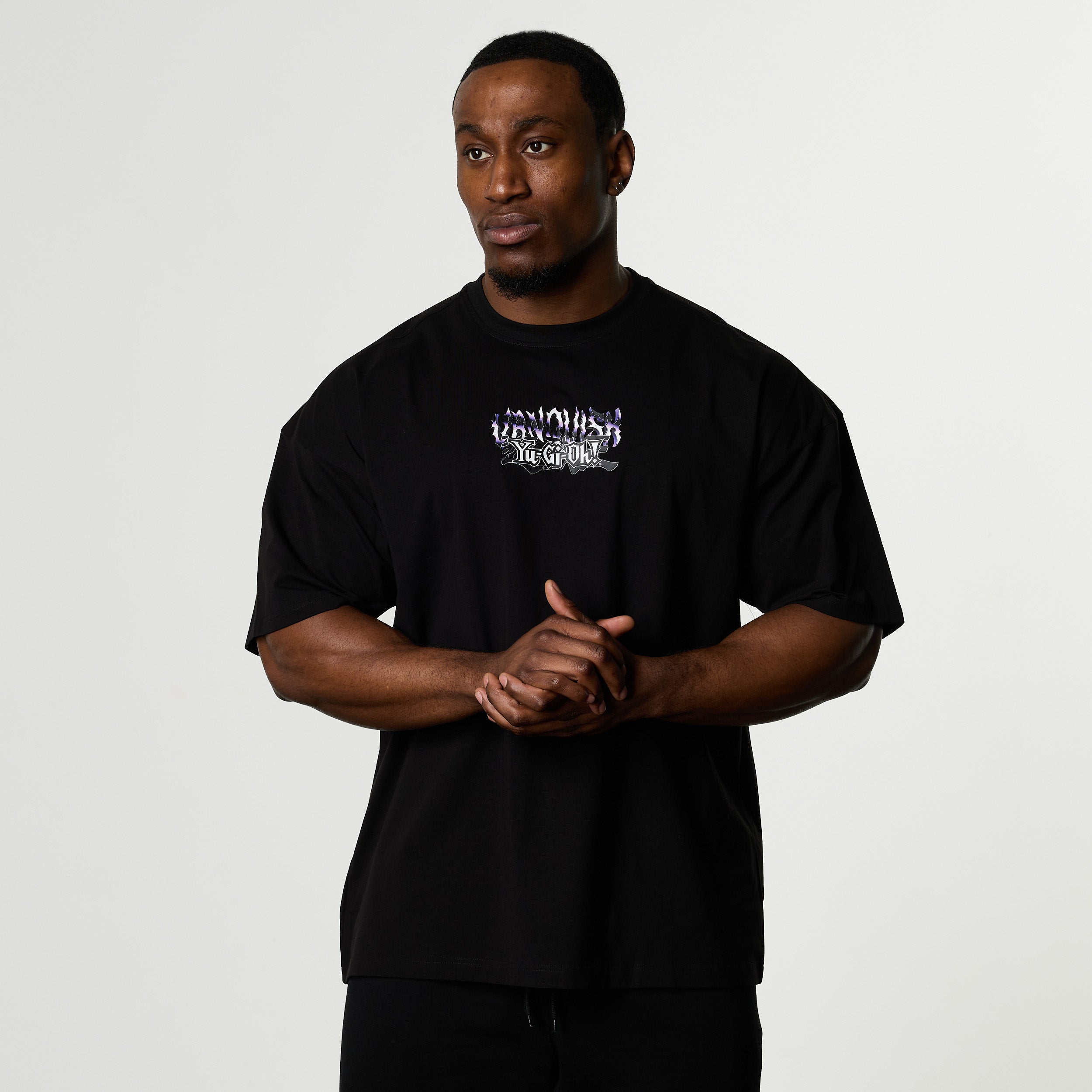 YU-GI-OH! MARIK BLACK OVERSIZED T SHIRT