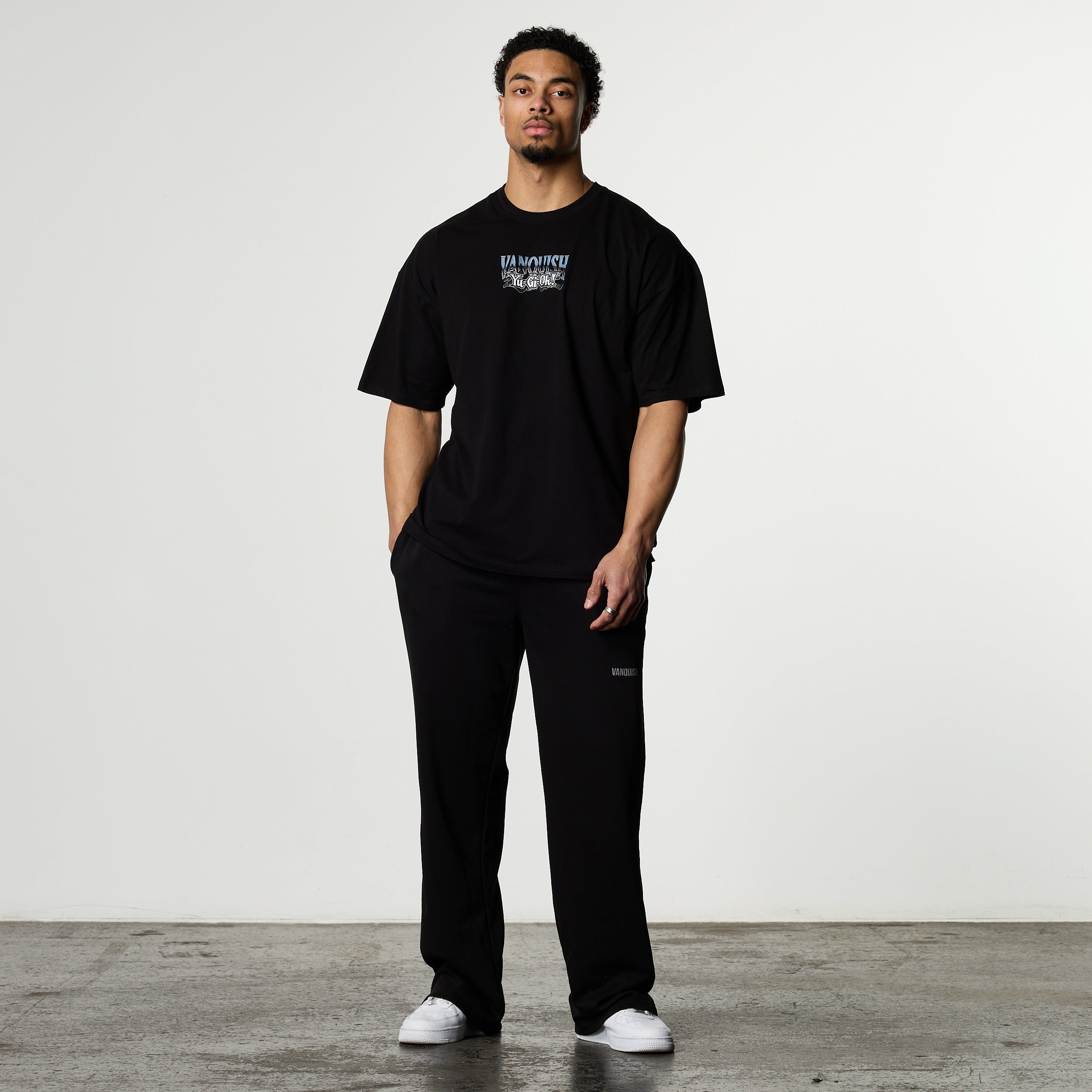 YU-GI-OH! DARK MAGICIAN BLACK OVERSIZED T SHIRT