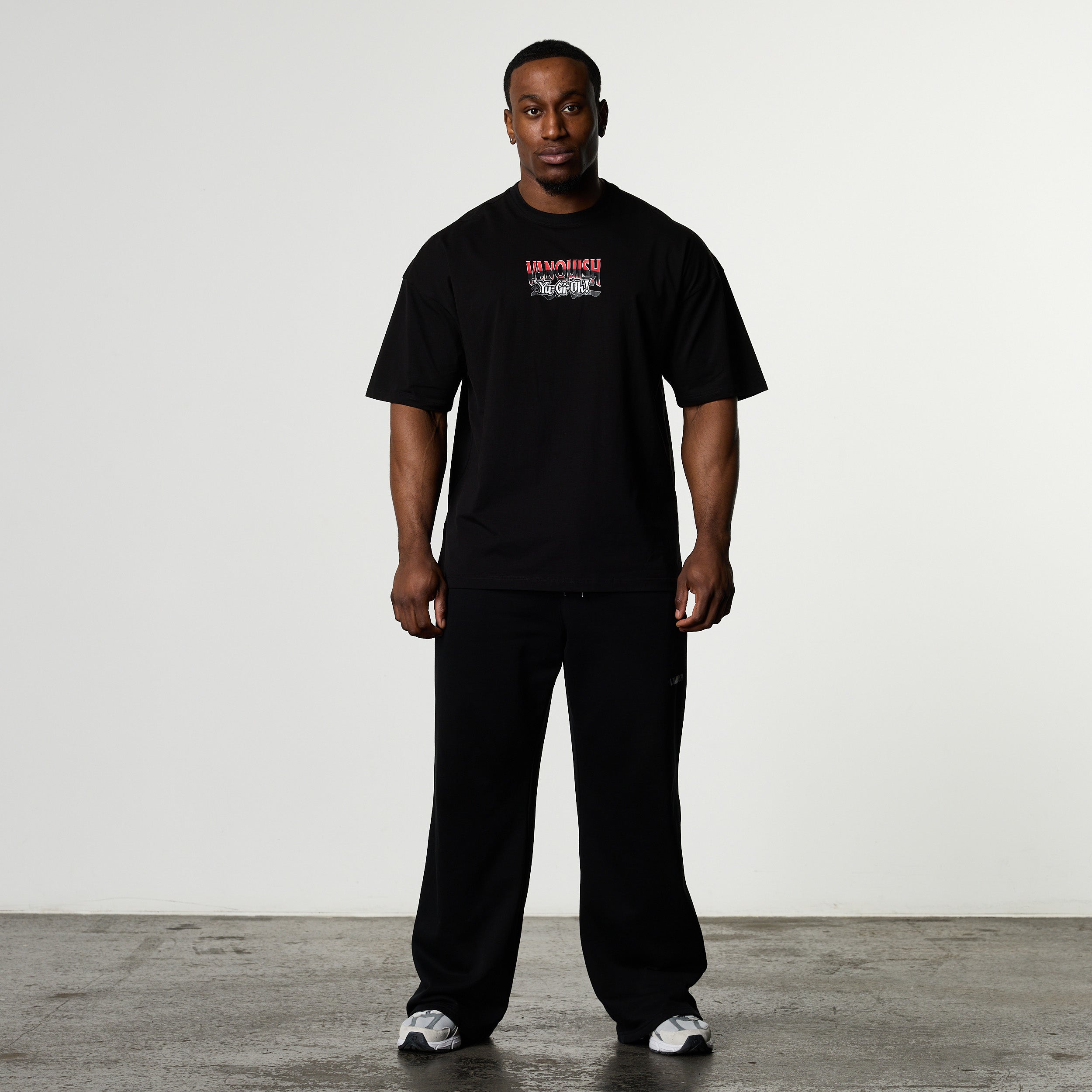 YU-GI-OH! RED EYES BLACK DRAGON BLACK OVERSIZED T SHIRT