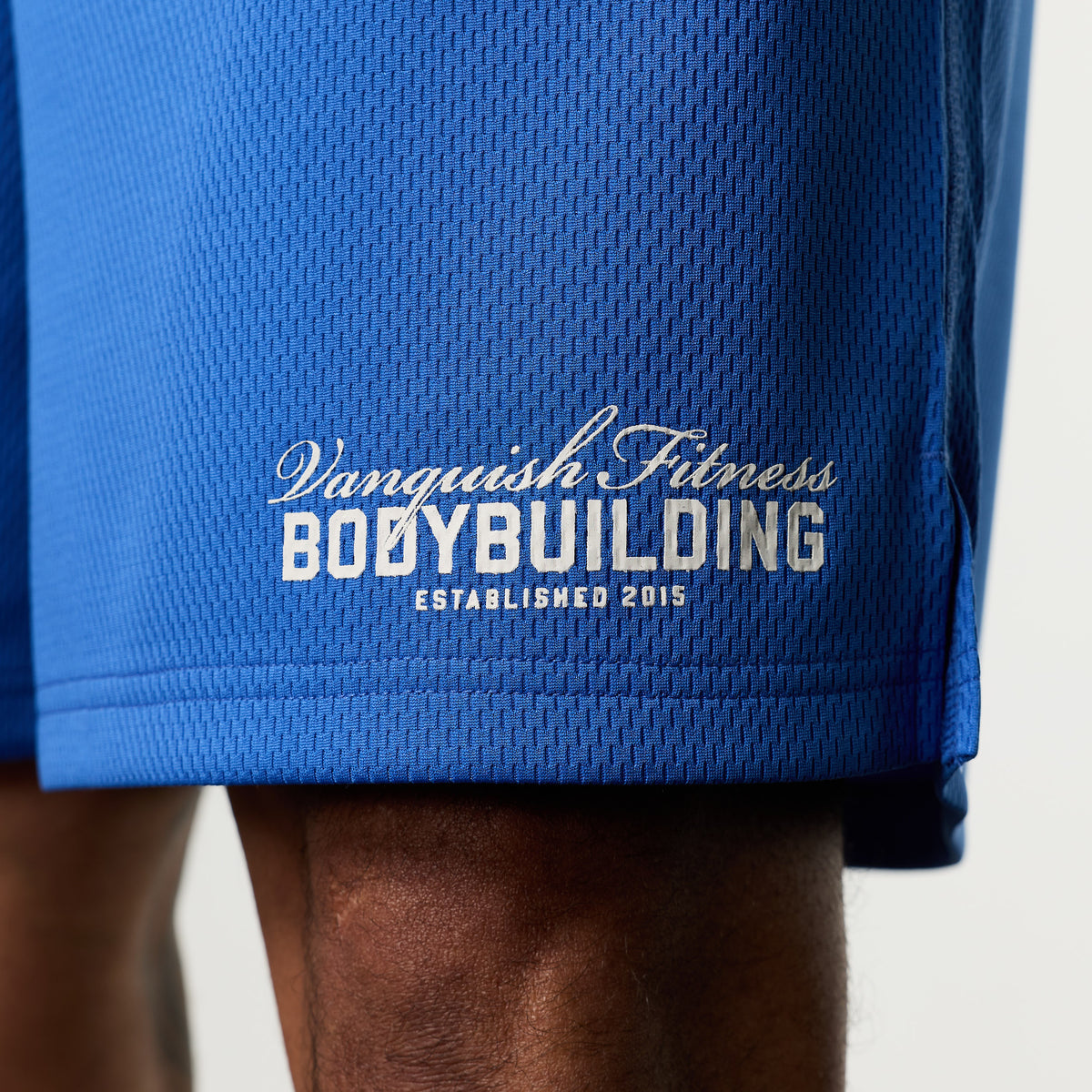 Vanquish Bodybuilding Cobalt Blue Mesh Shorts