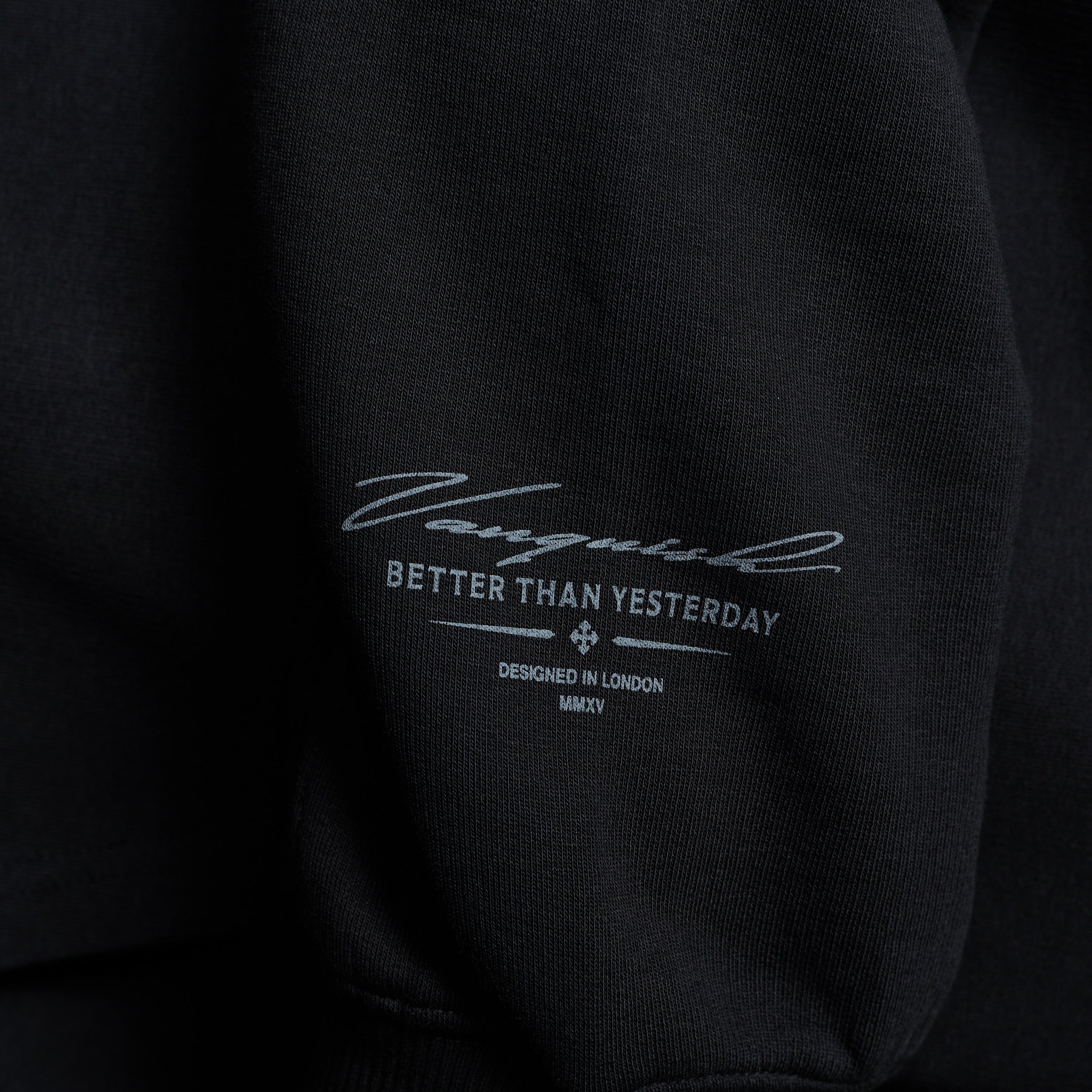 SHINTO GODS RONIN BLACK OVERSIZED HOODIE