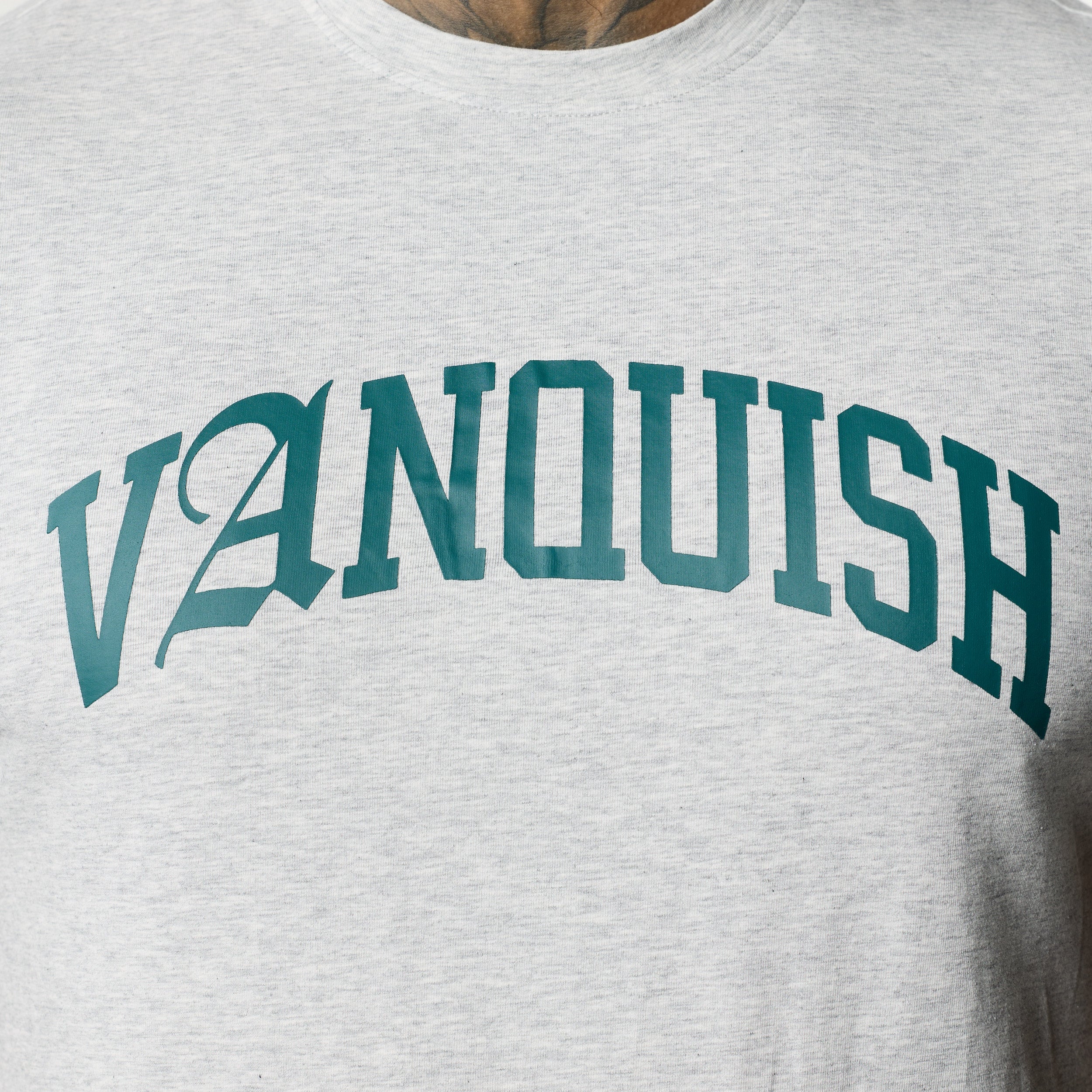 ACADEMY ARCH GREY SLIM FIT T SHIRT