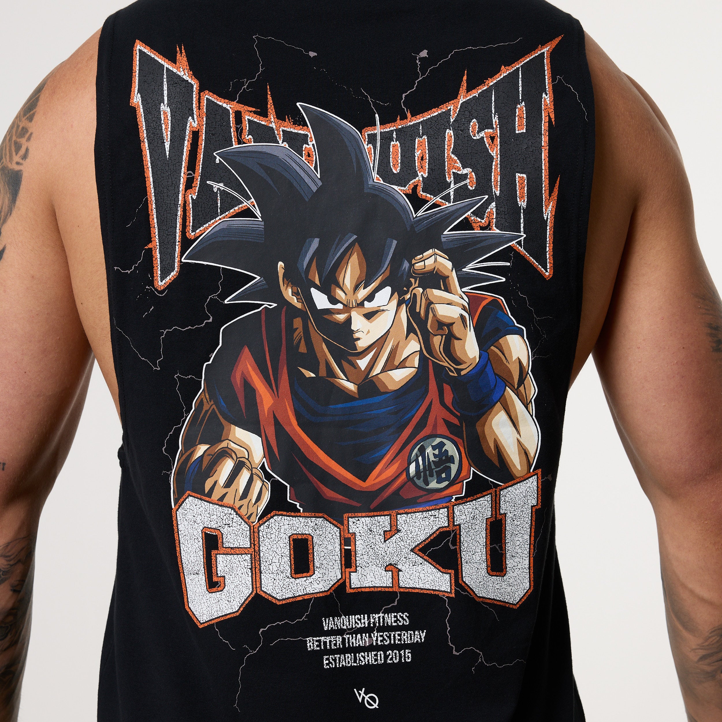 Vanquish DBS Goku Black Sleeveless T-Shirt