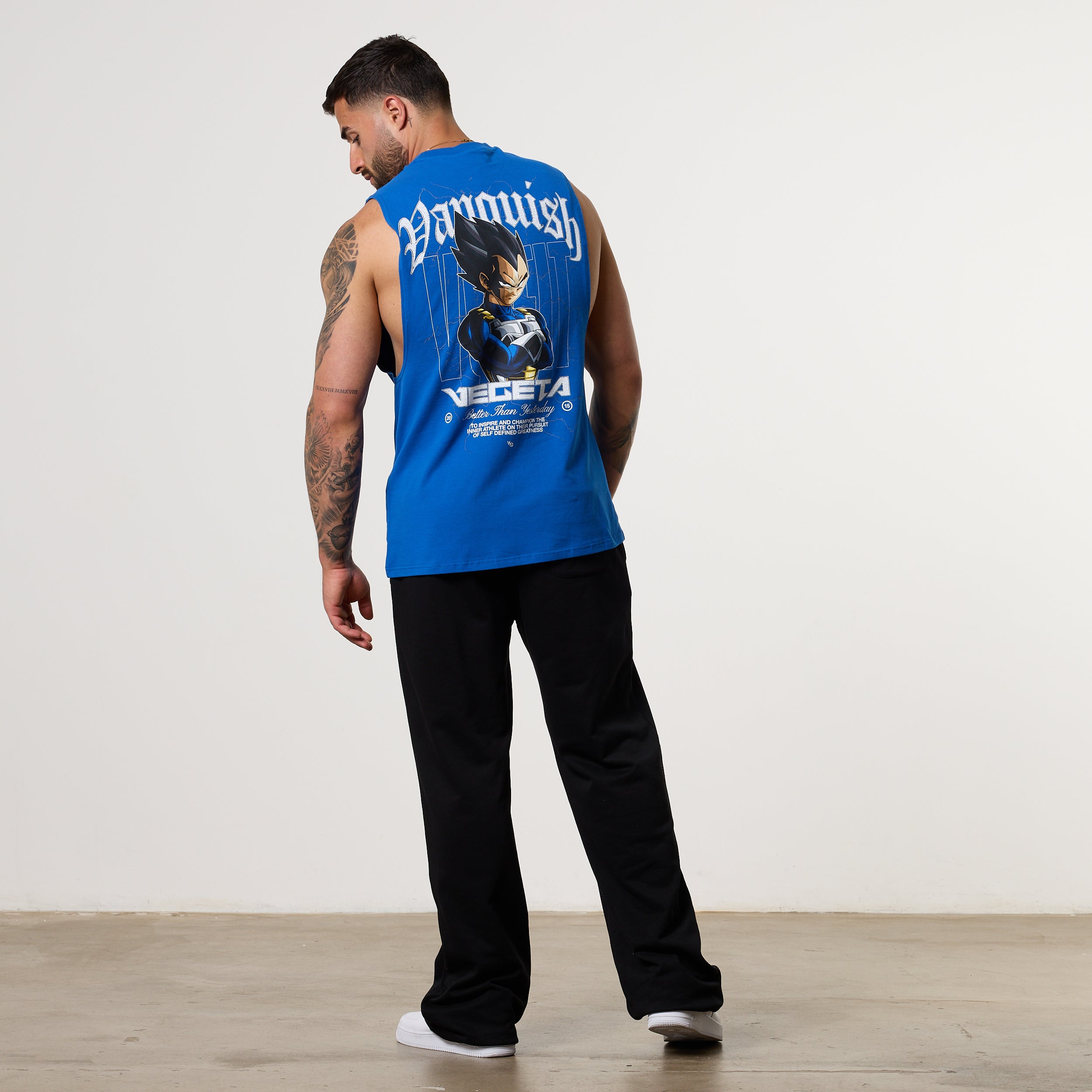 Vanquish DBS Vegeta Blue Sleeveless T-Shirt