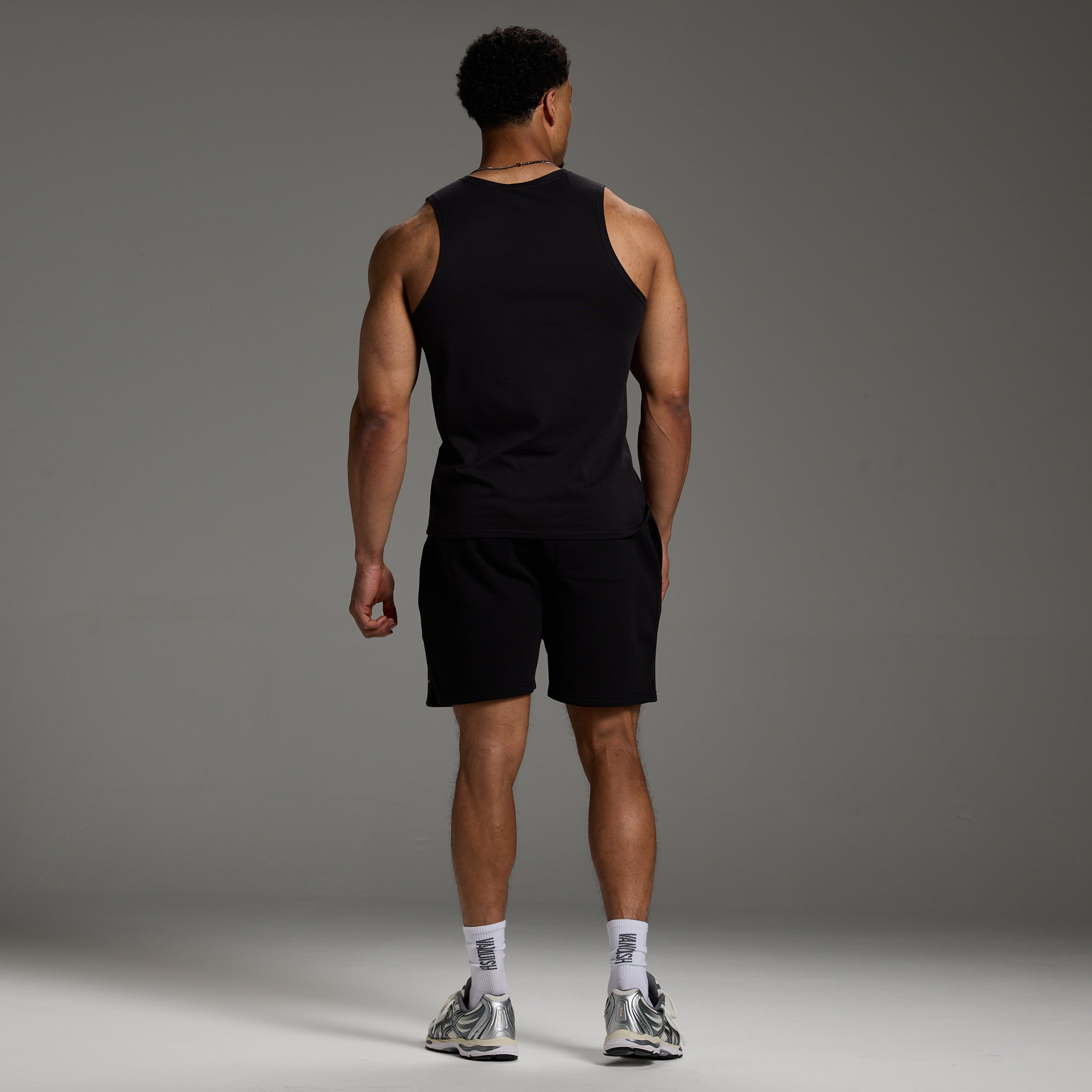 VANQUISH ORIGIN BLACK SLIM FIT JERSEY TAN
