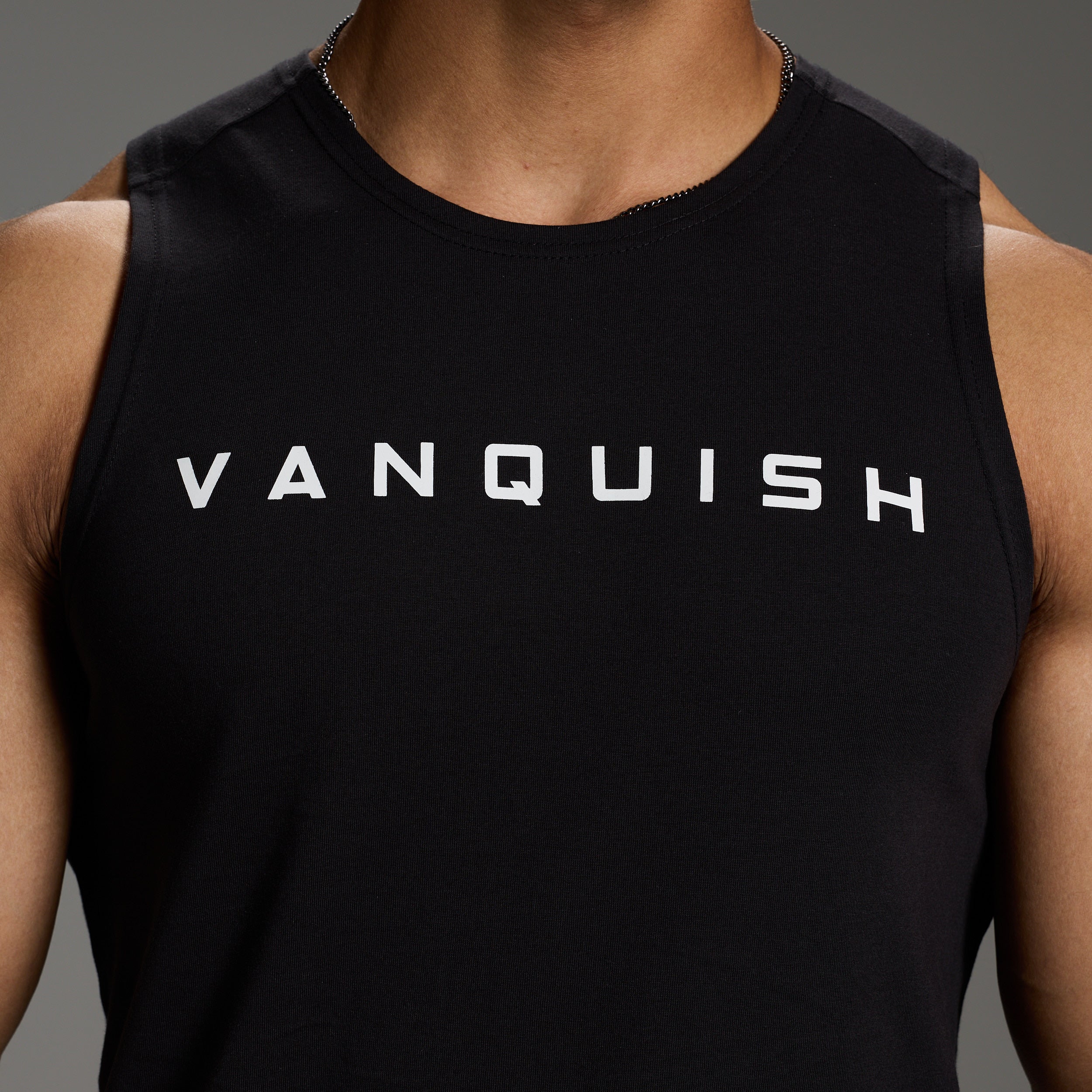 VANQUISH ORIGIN BLACK SLIM FIT JERSEY TAN