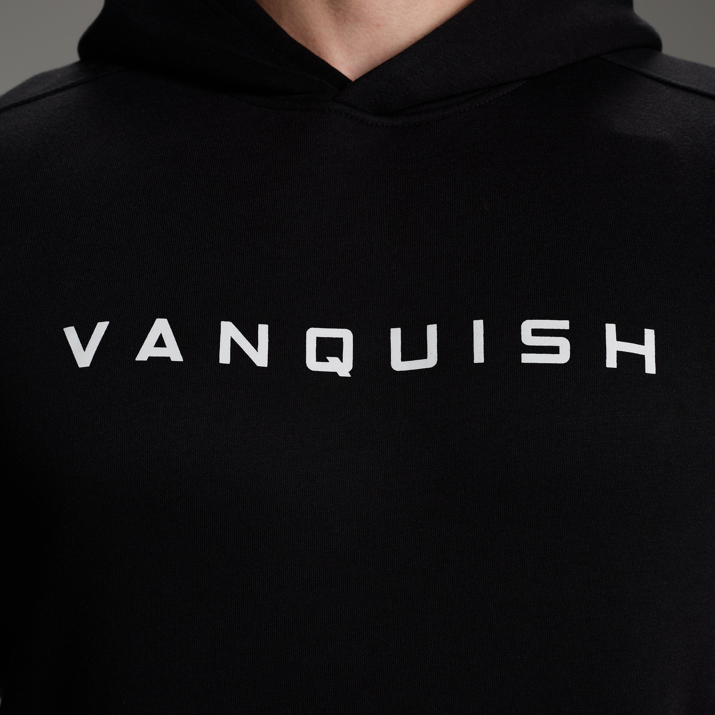 ORIGIN BLACK PULLOVER HOODIE