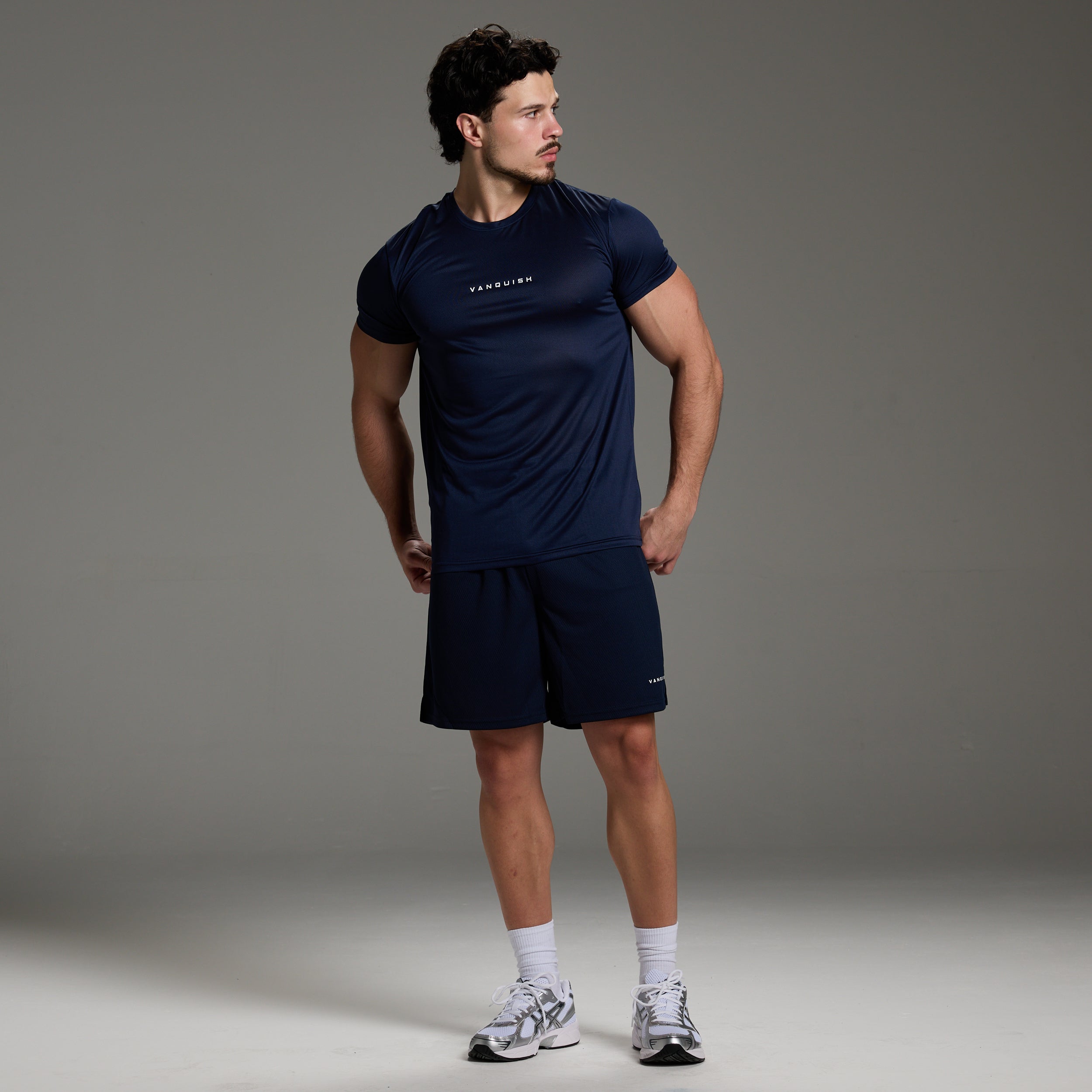 ORIGIN NAVY MESH SHORTS