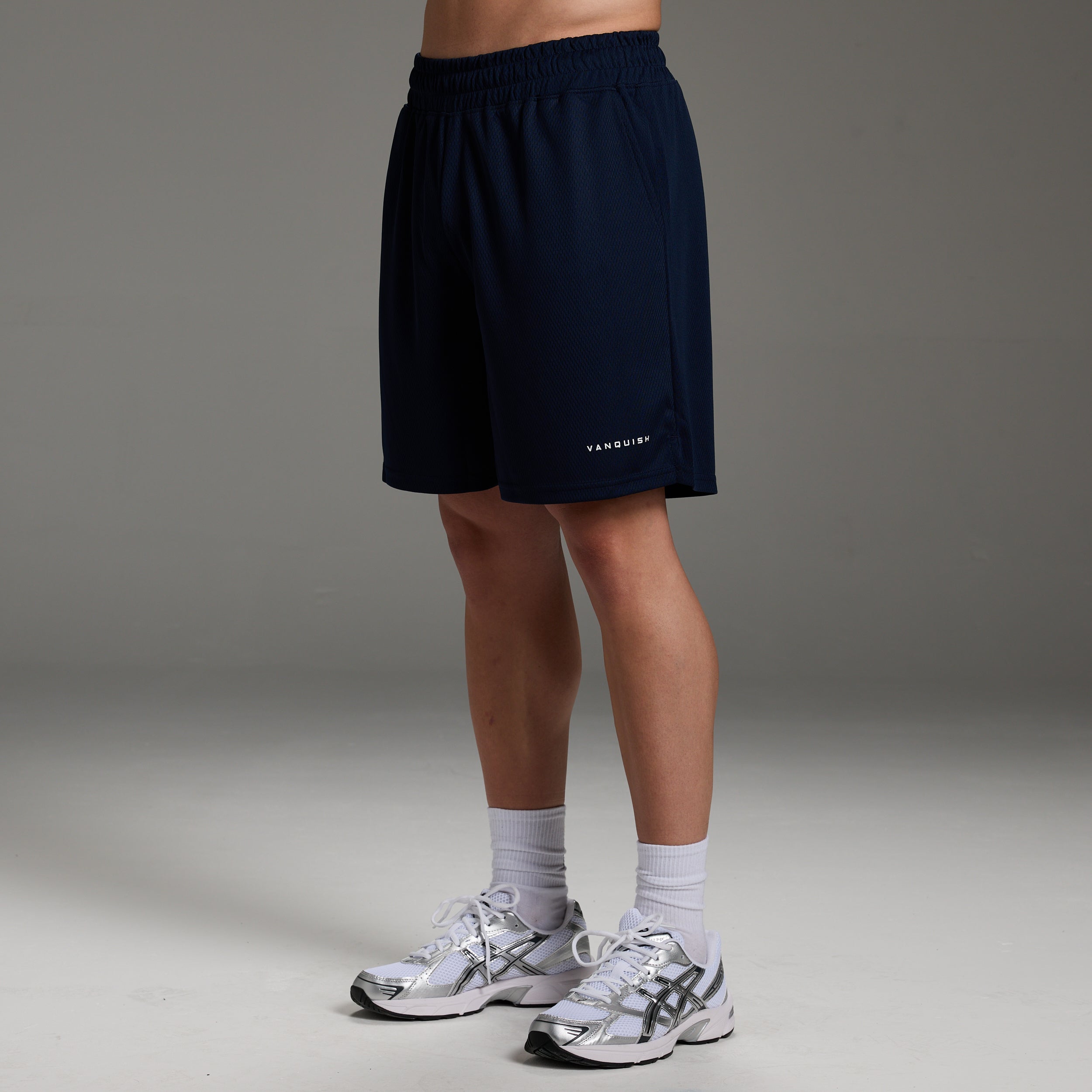 ORIGIN NAVY MESH SHORTS