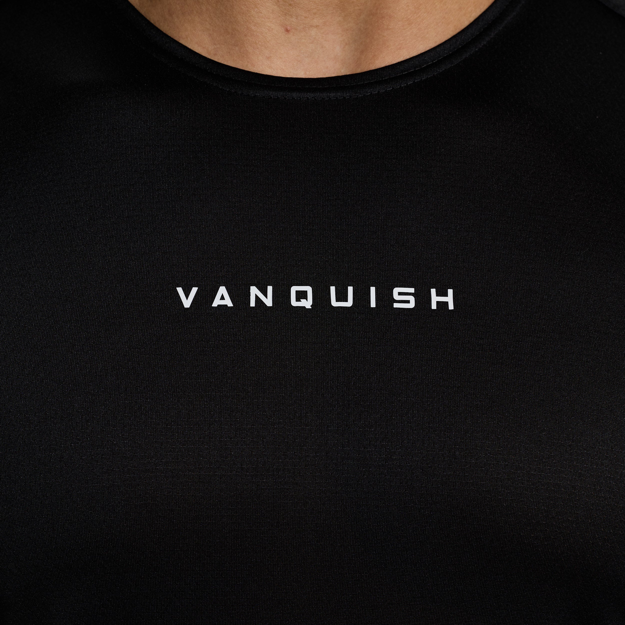 ORIGIN BLACK SLIM FIT PERFORMANCE TANK
