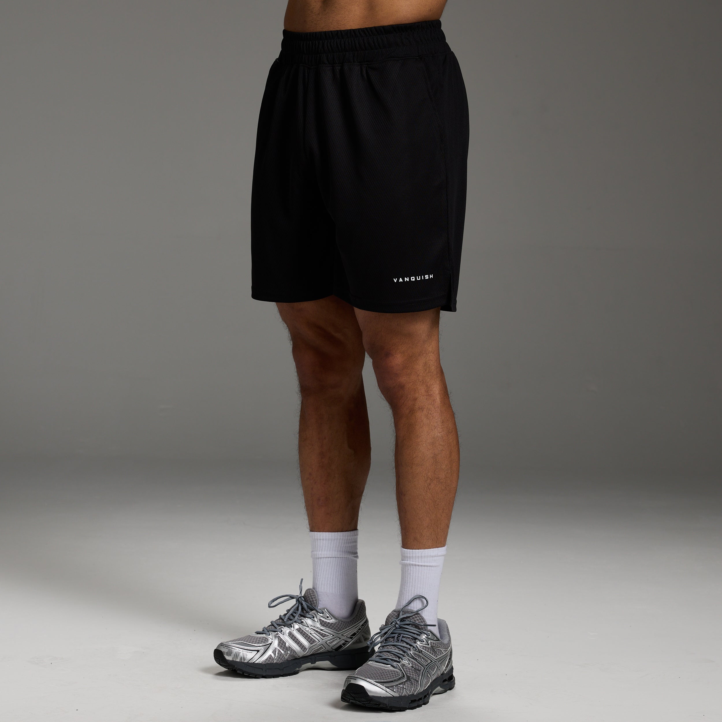 ORIGIN BLACK MESH SHORTS