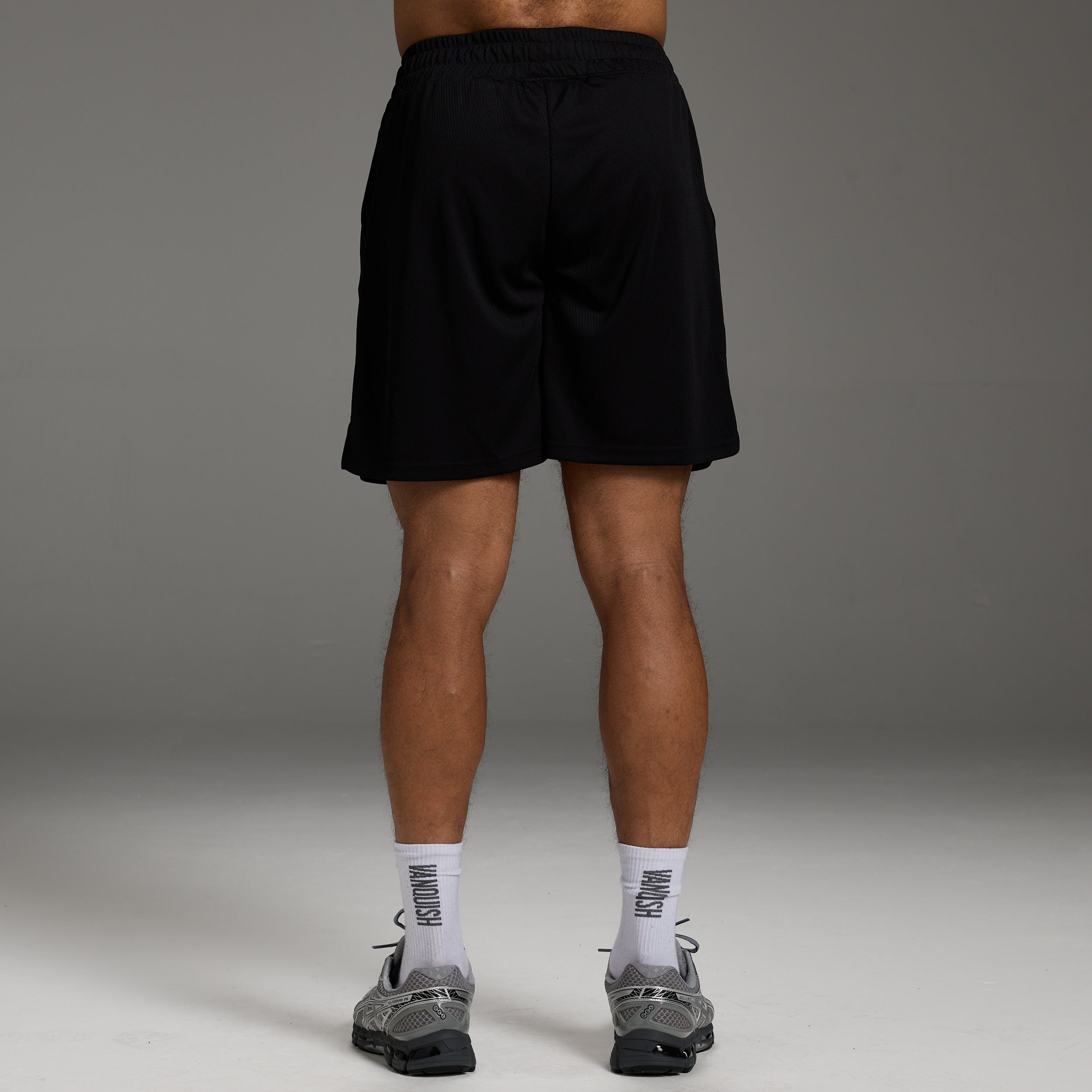 ORIGIN BLACK MESH SHORTS