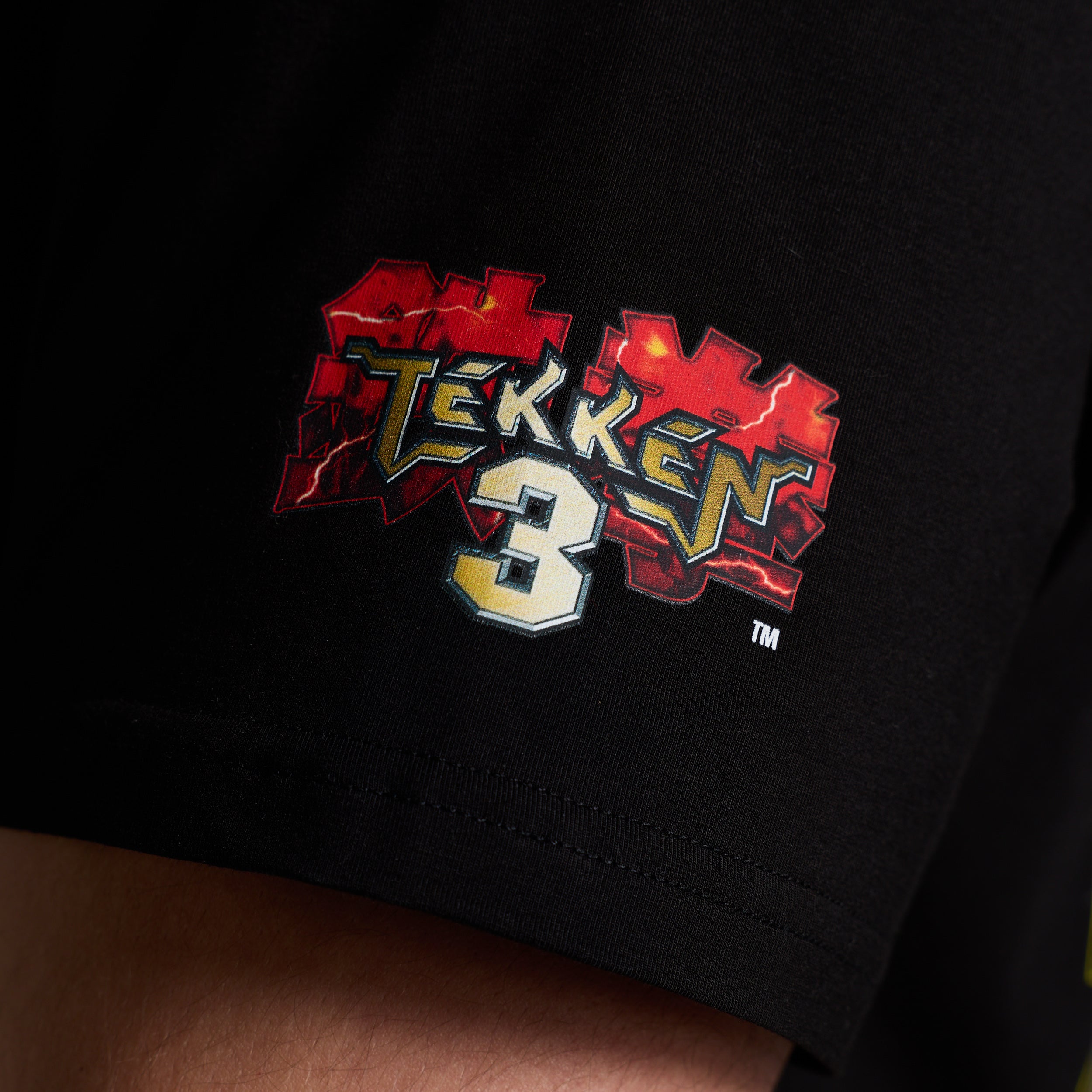 TEKKEN EDDY GORDO BLACK OVERSIZED T SHIRT