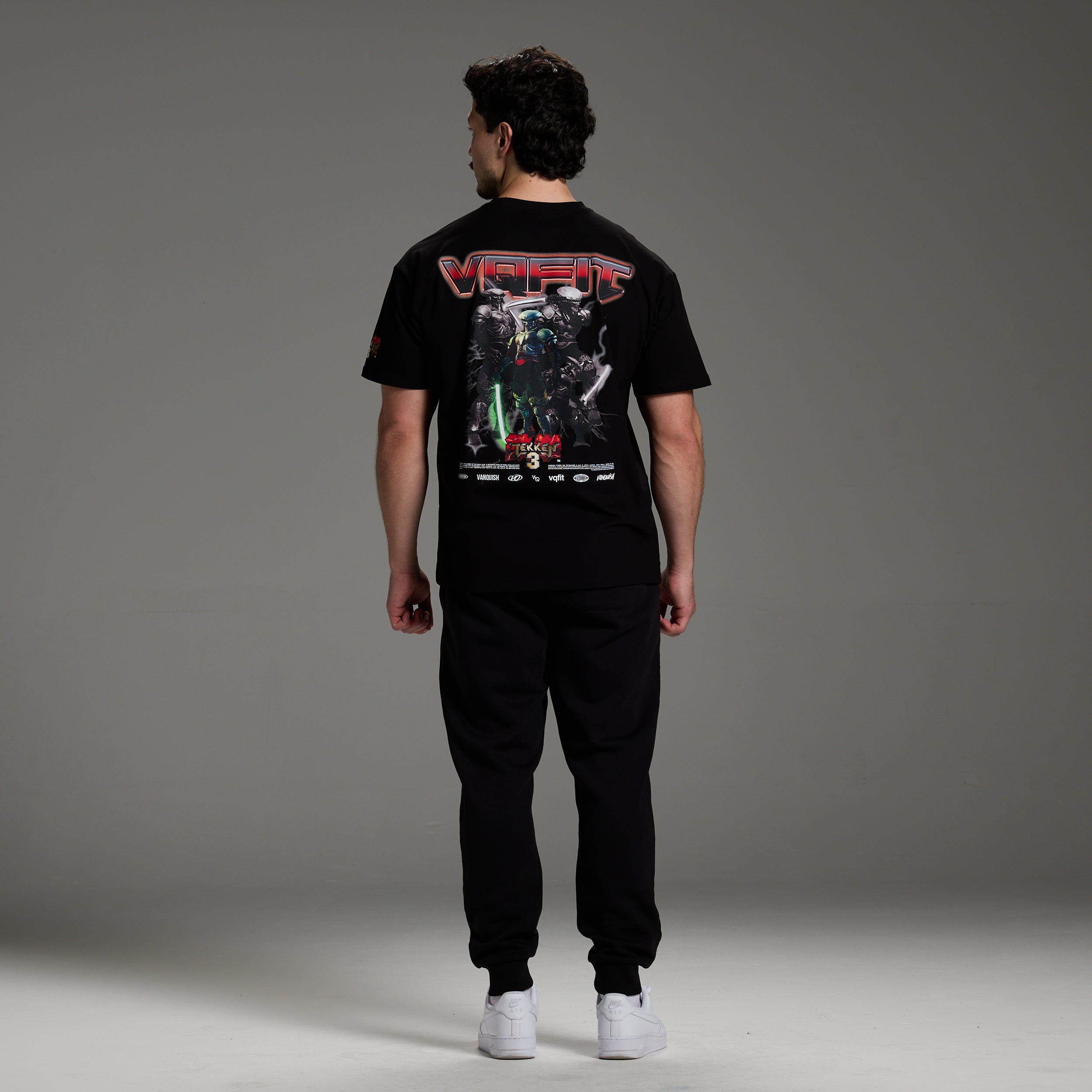 TEKKEN YOSHIMITSU BLACK OVERSIZED T SHIRT