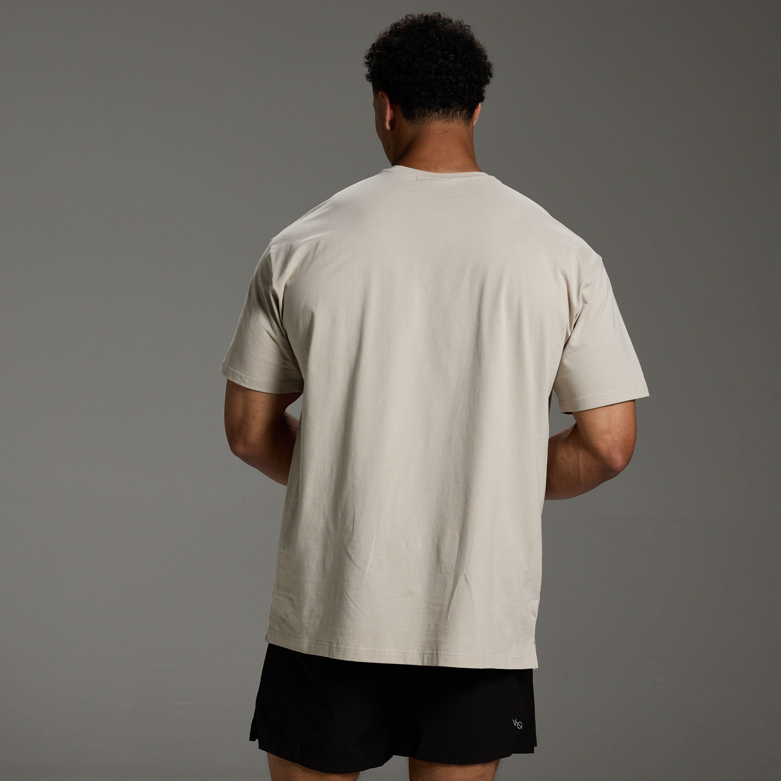 Vanquish Essential Stone Oversized T Shirt