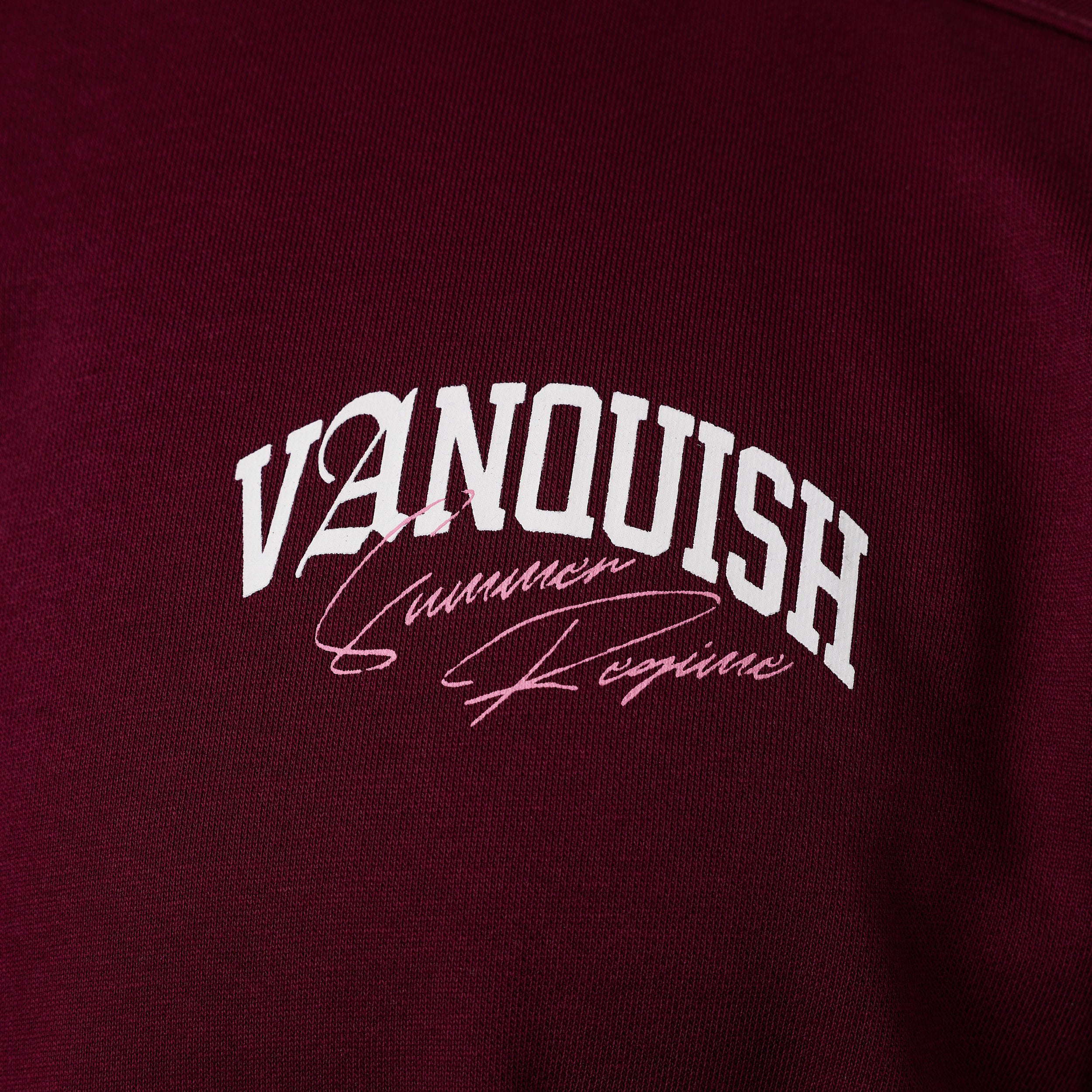 REGIME OXBLOOD OVERSIZED HOODIE