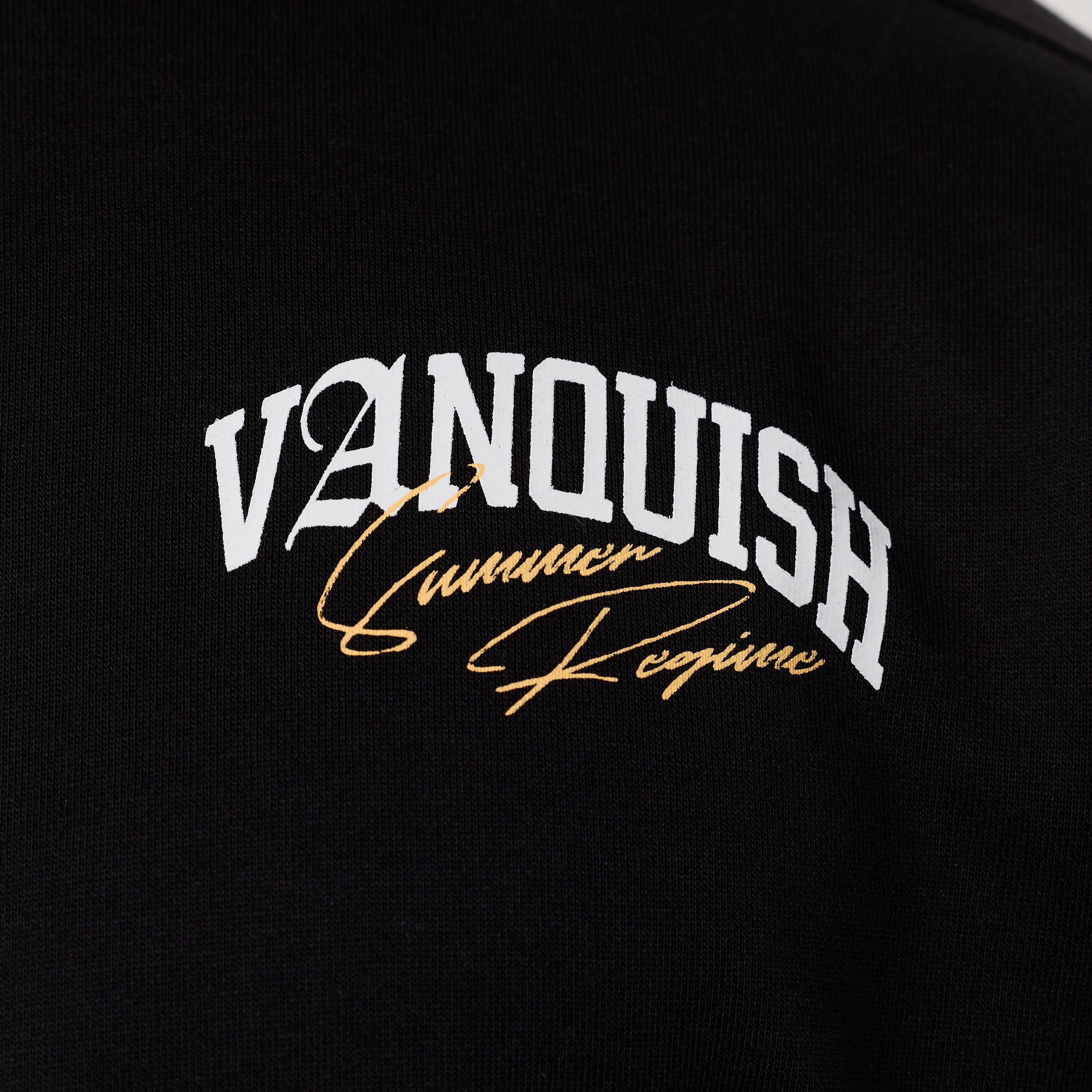 REGIME BLACK OVERSIZED HOODIE