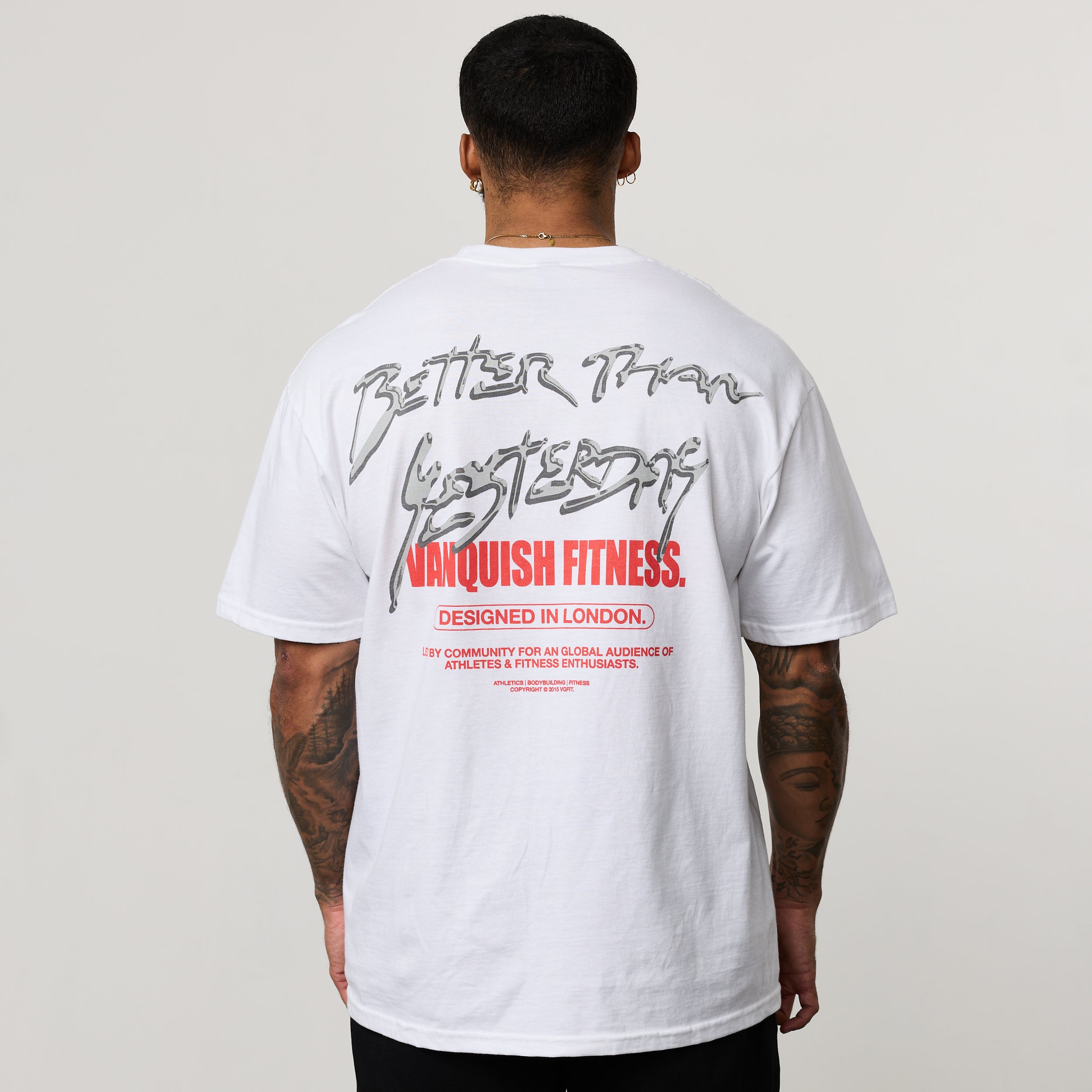 REVOLVE LIQUID METAL WHITE BOXY OVERSIZED T SHIRT