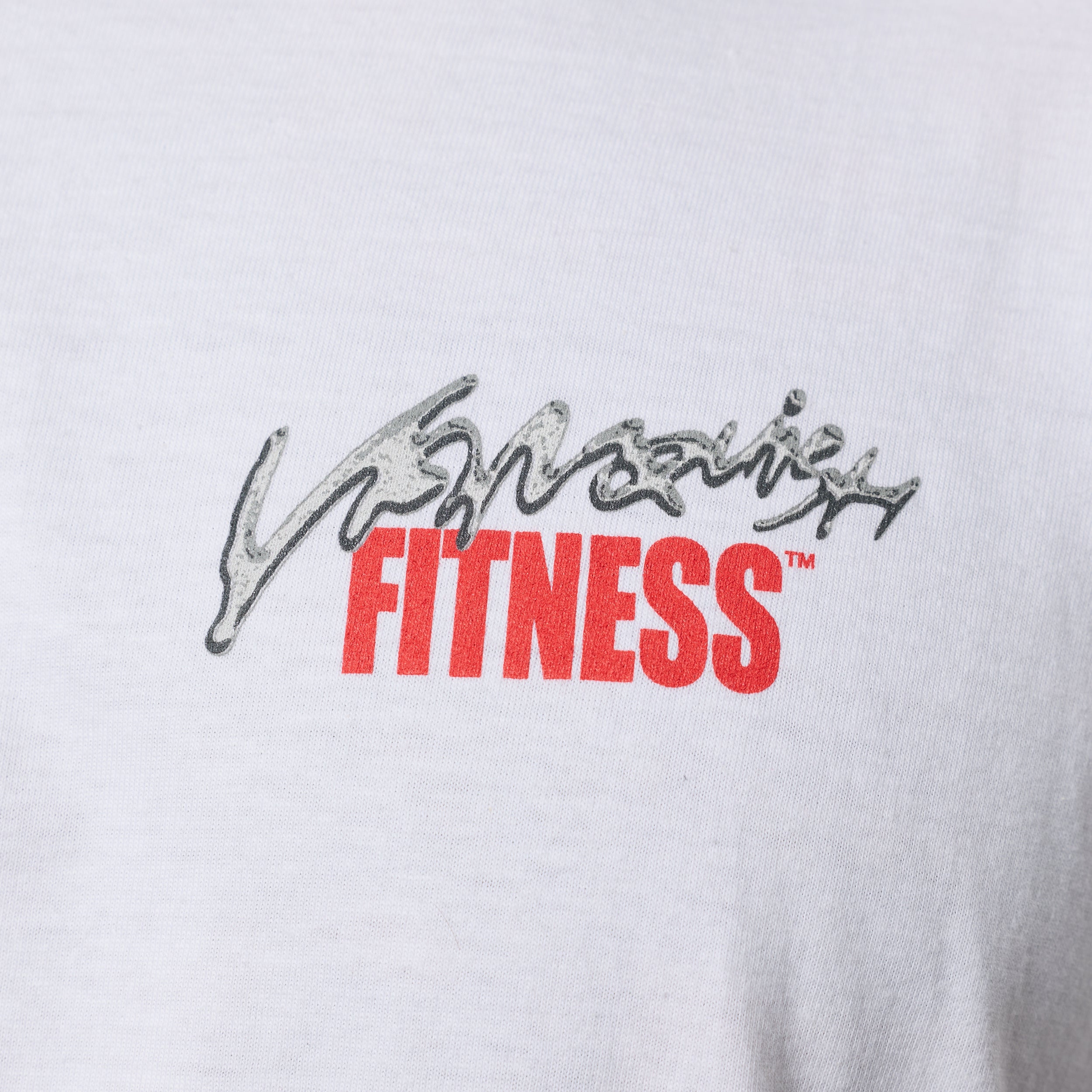 REVOLVE LIQUID METAL WHITE BOXY OVERSIZED T SHIRT