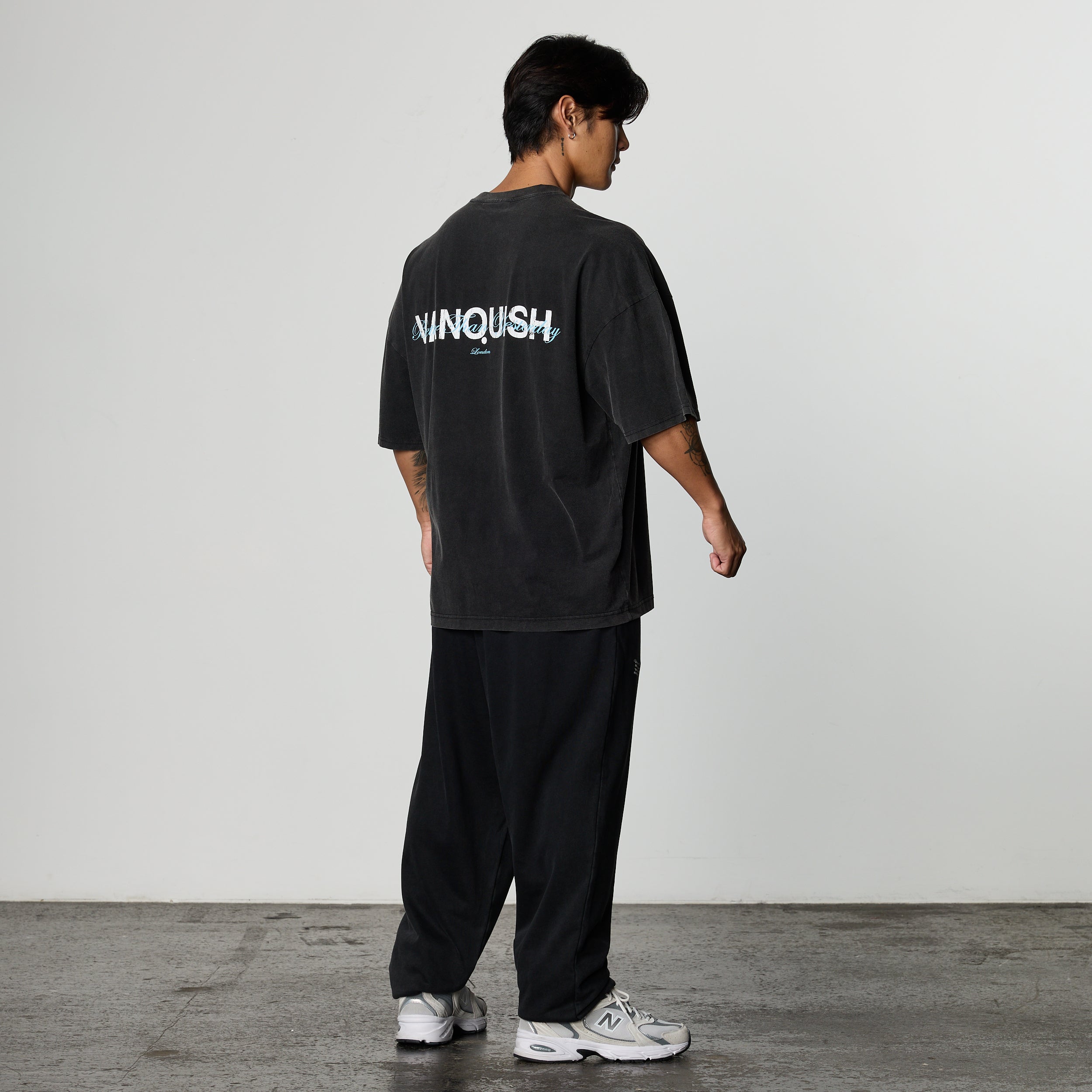 VQ x Shintaro Hibiscus Oversized Sweatpants