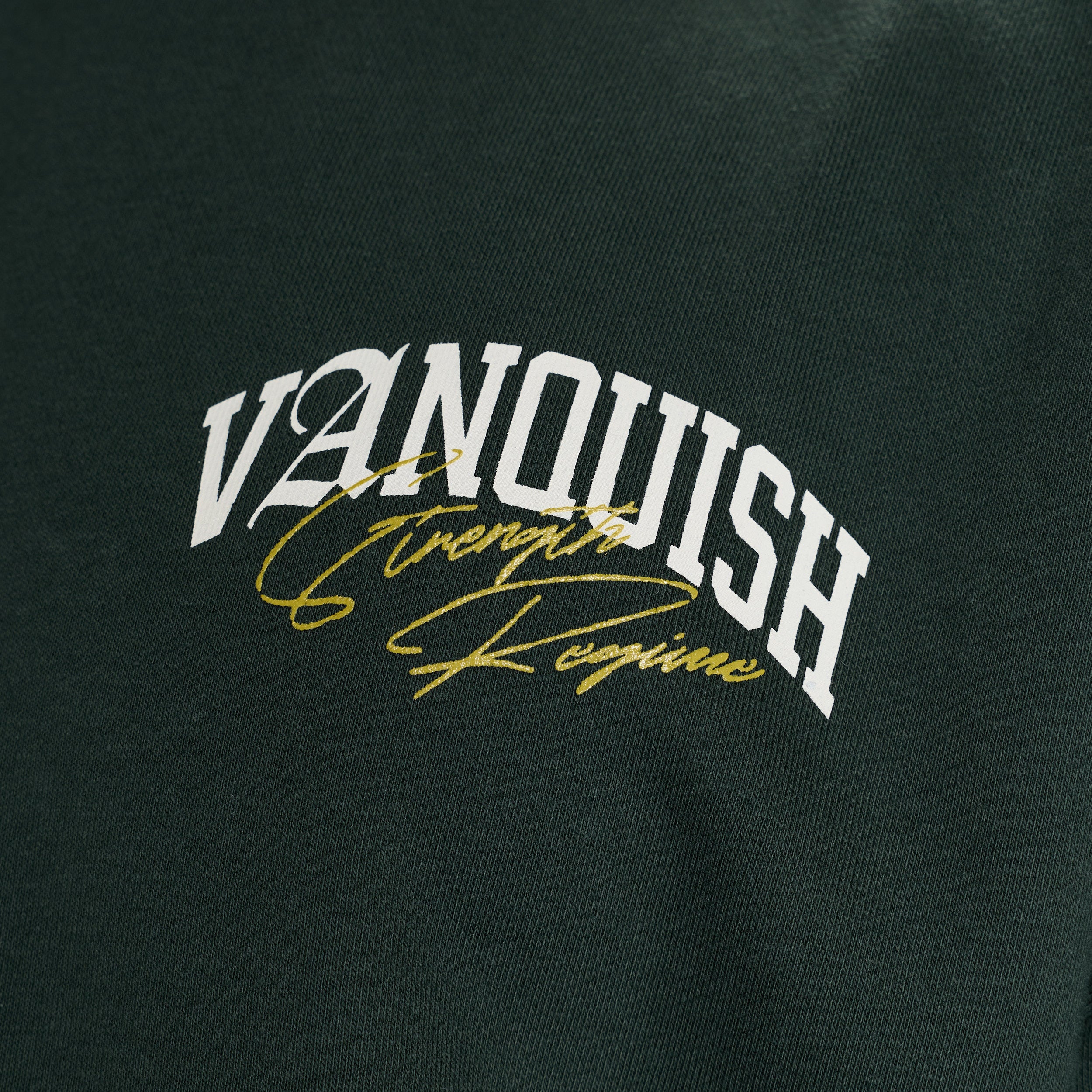 STRENGTH REGIME DARK GREEN OVERSIZED PULLOVER HOODIE
