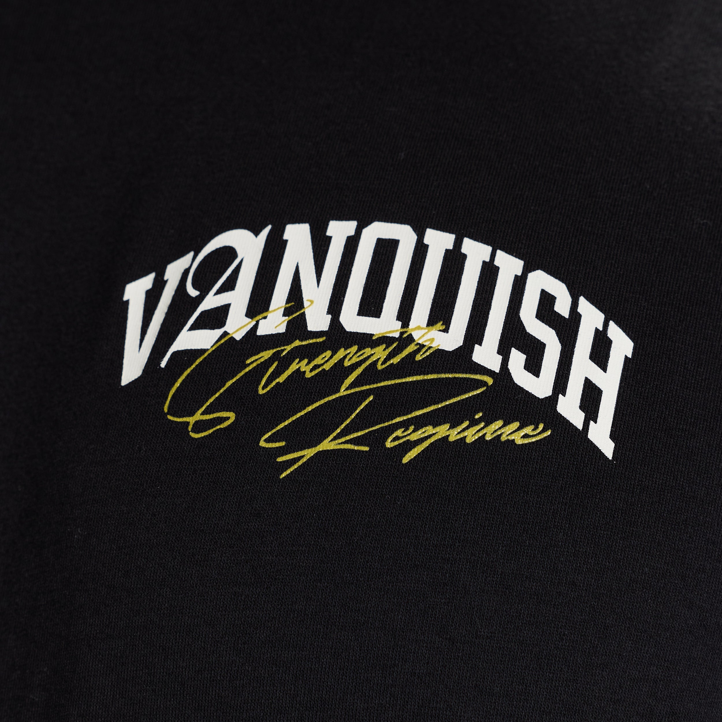 STRENGTH REGIME BLACK OVERSIZED T SHIRT