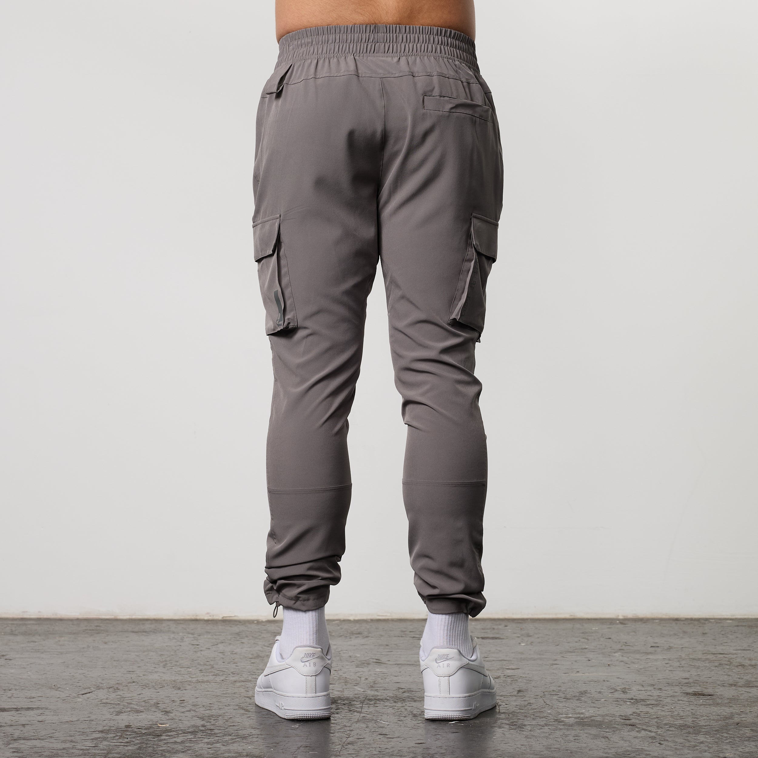 LRT Grey Performance Tapered Cargo Pants