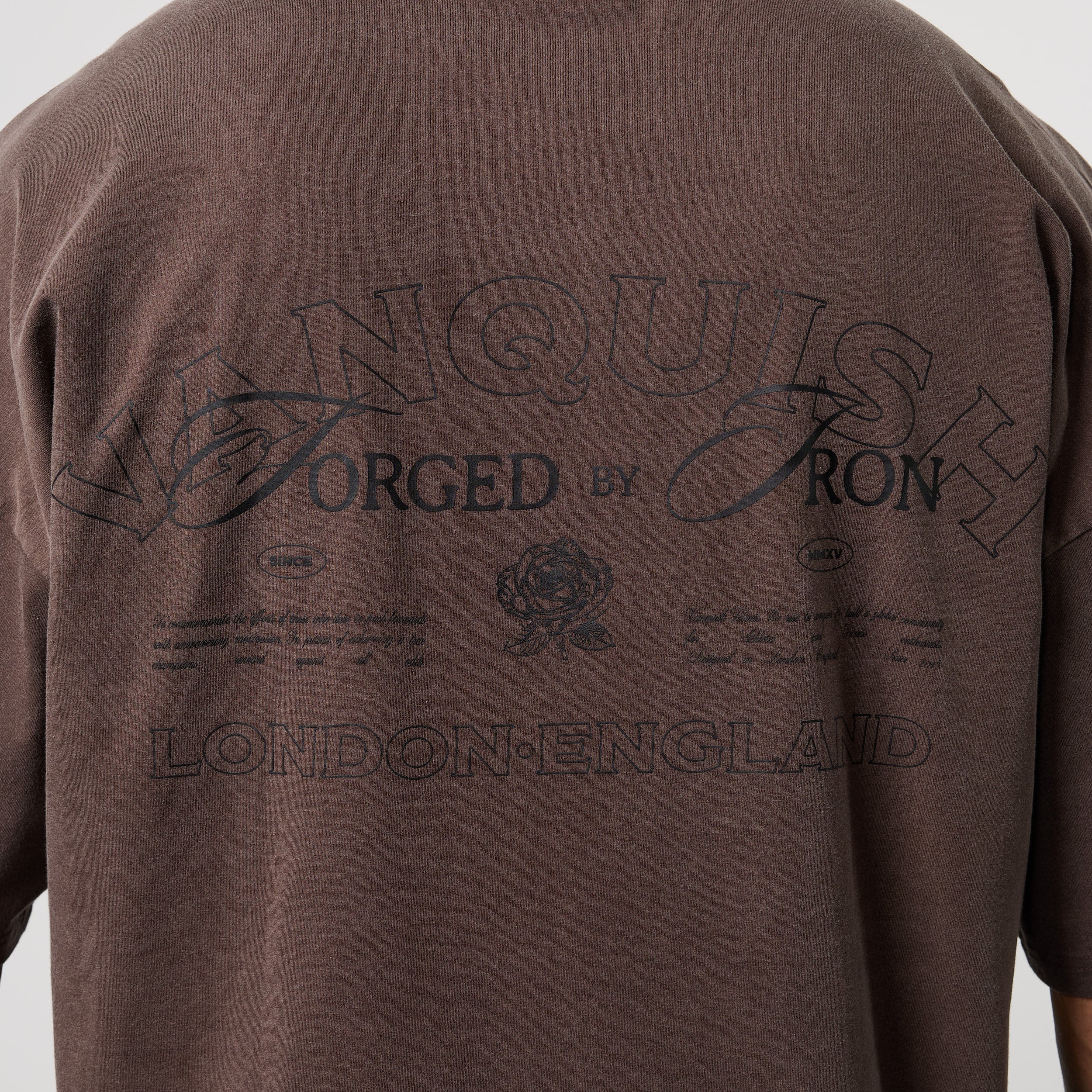 BLACK FORGE WASHED BOXY OVERSIZED T SHIRT