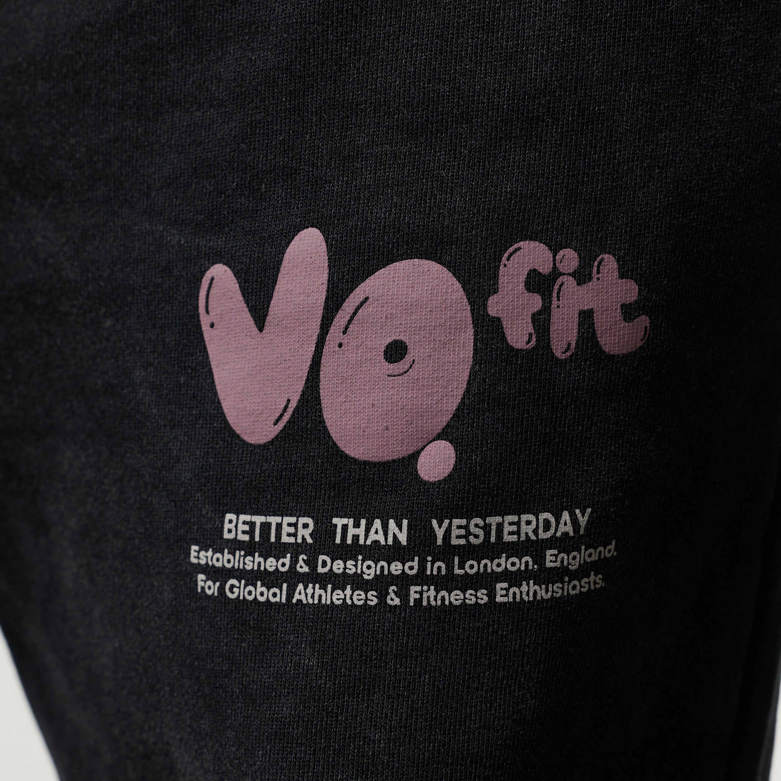 BUBBLE BLACK PETITE STRAIGHT LEG SWEATPANTS