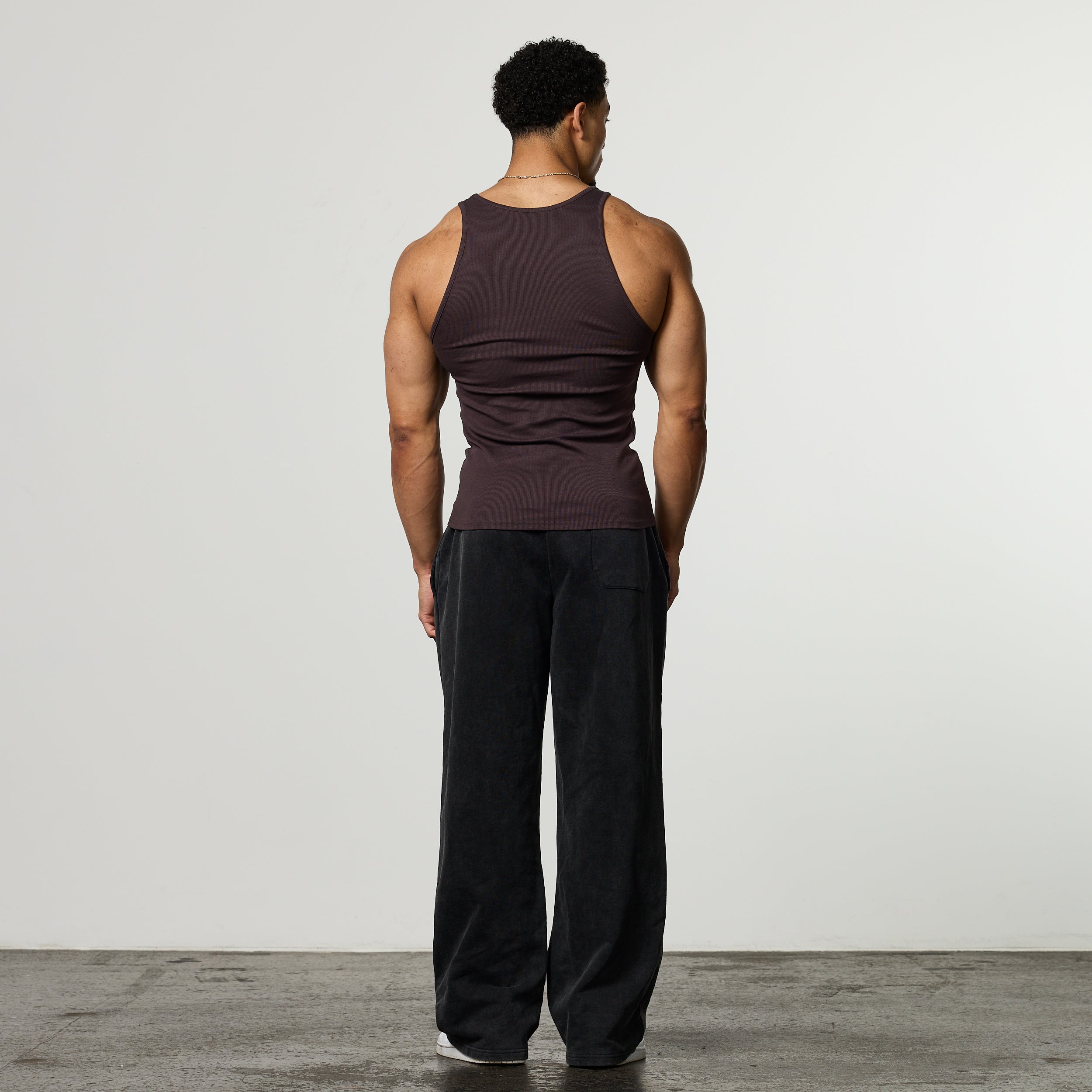 QUICKSTRIKE BLACK STRAIGHT LEG SWEATPANTS