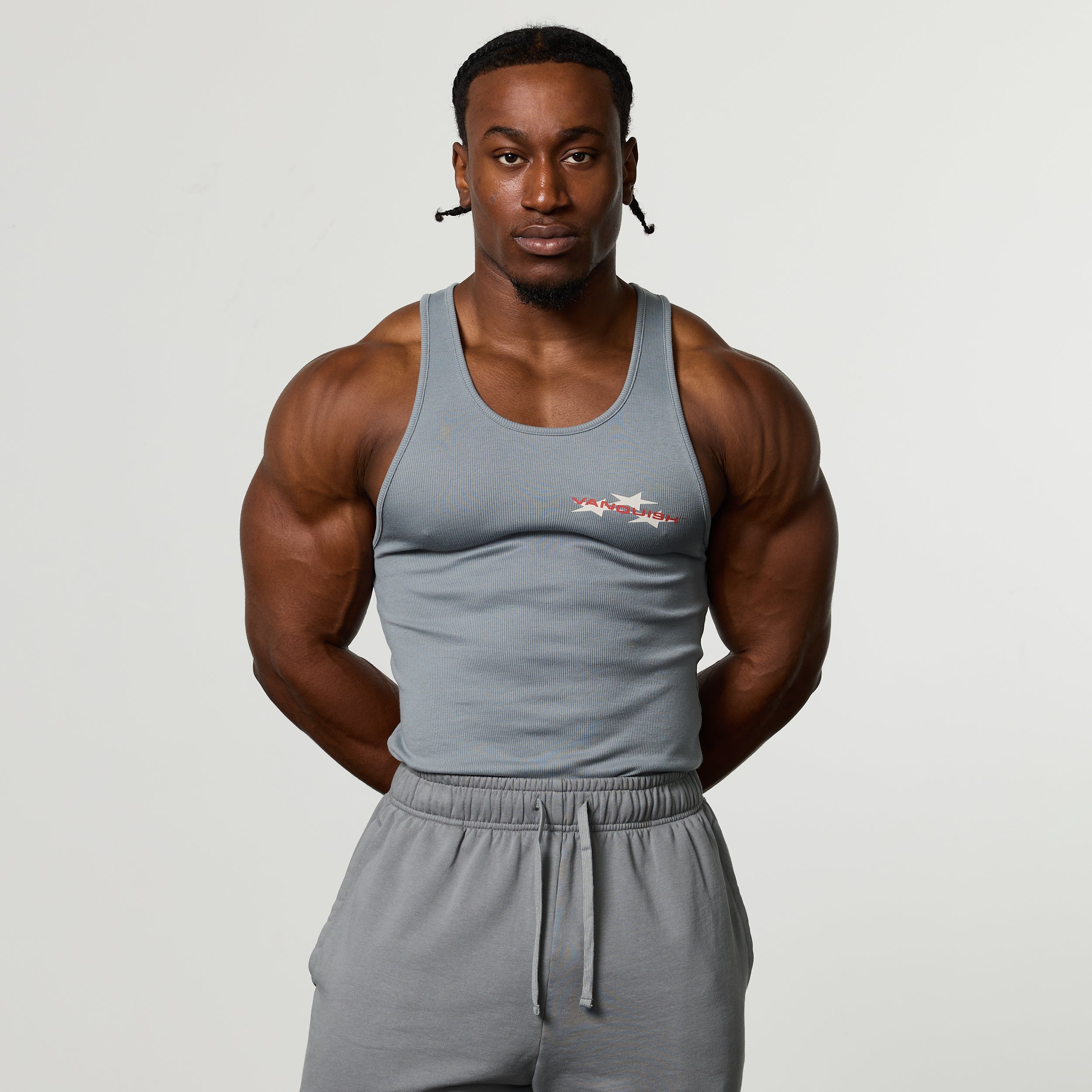 QUICKSTRIKE SLATE FITTED RIB VEST