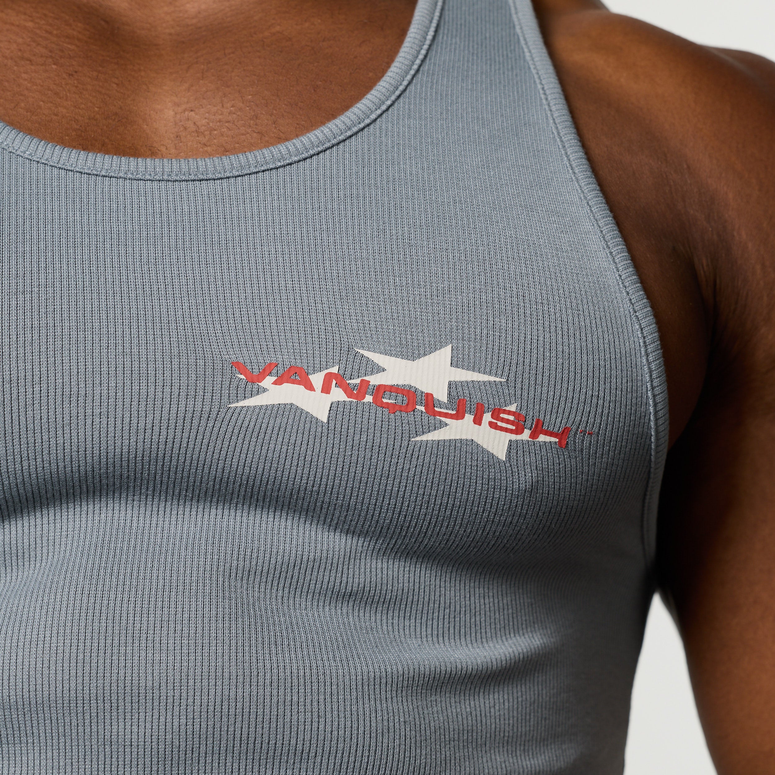 QUICKSTRIKE SLATE FITTED RIB VEST