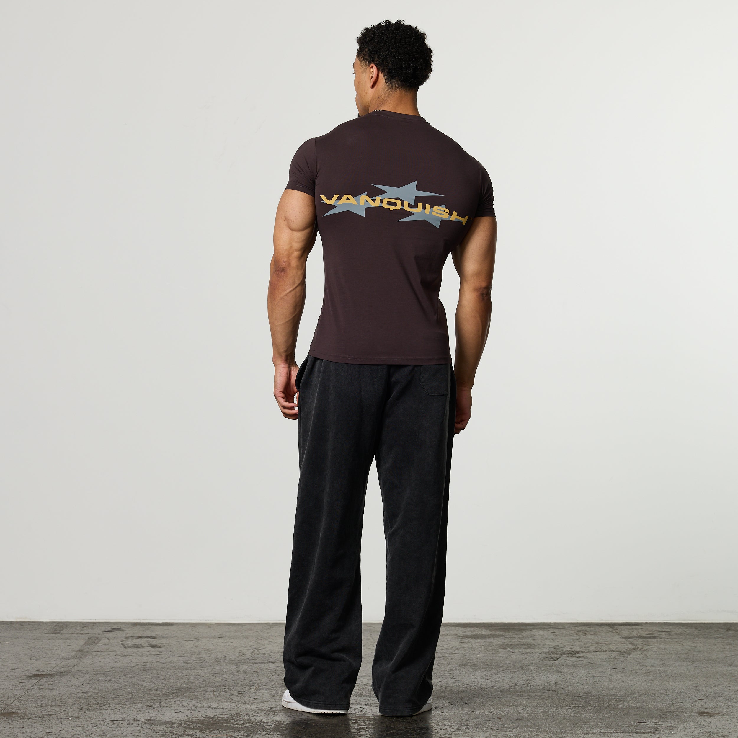 QUICKSTRIKE BLACK SLIM FIT T SHIRT