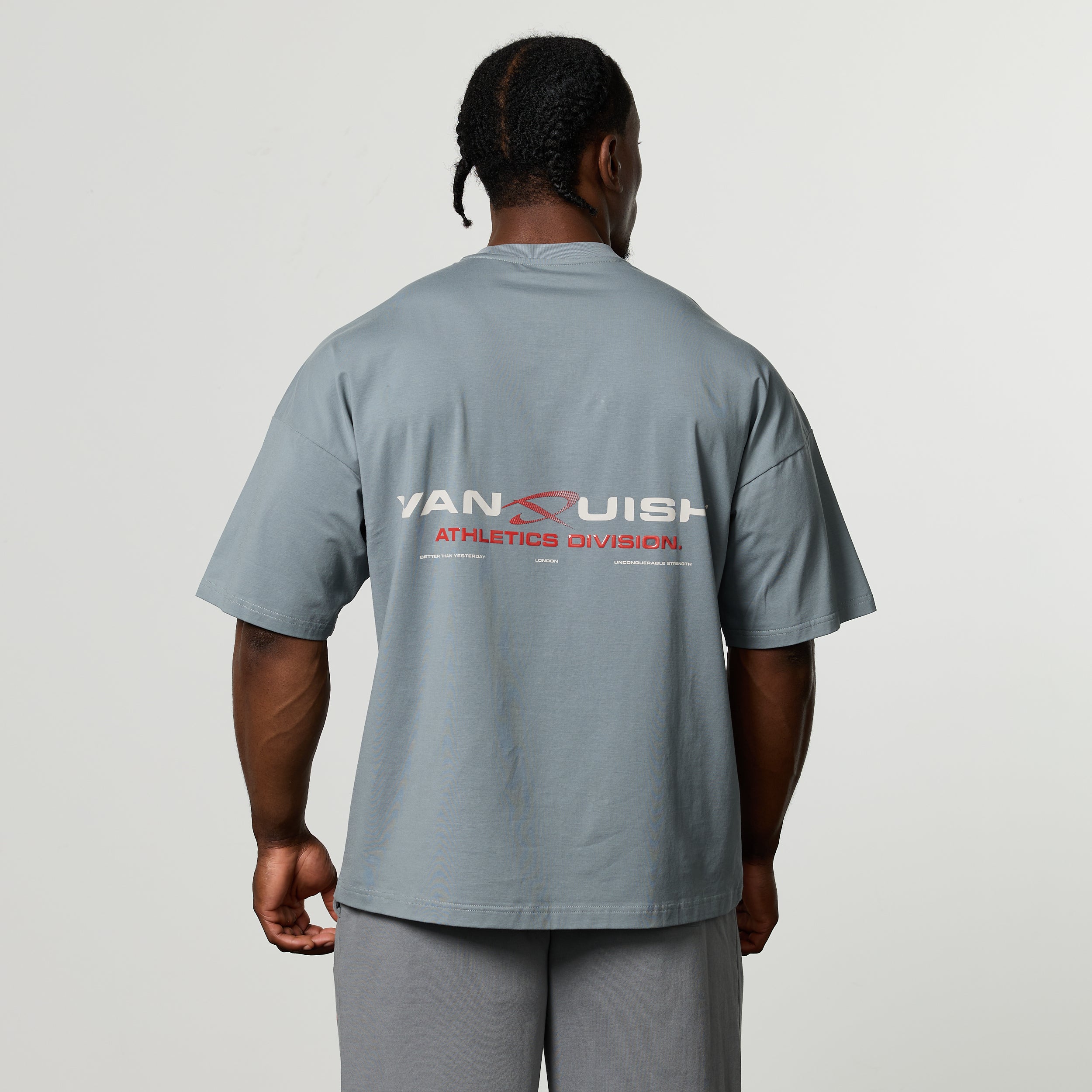 QUICKSTRIKE SLATE BOXY OVERSIZED T SHIRT