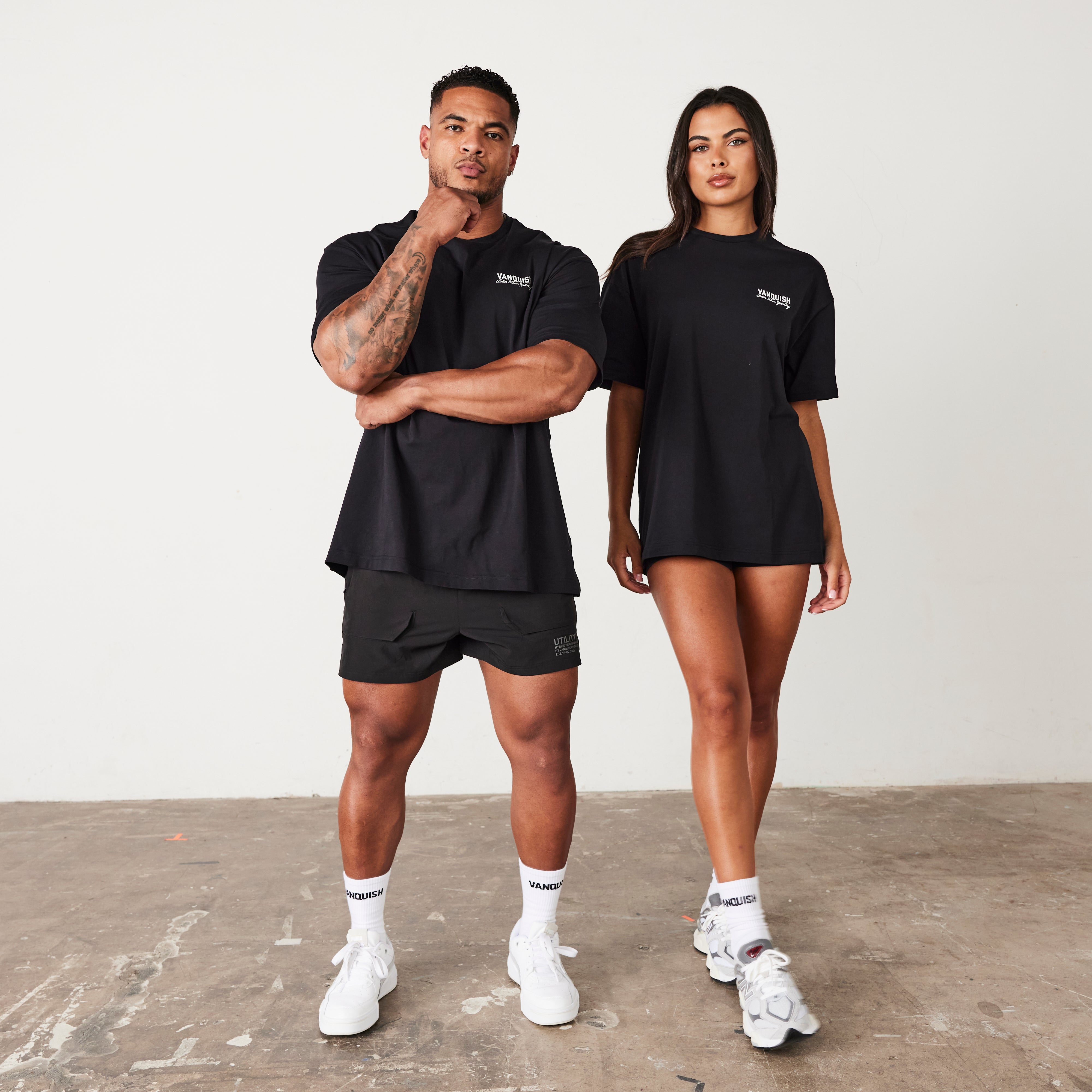 Vanquish TSP Black Luxury Sportswear Oversized T Shirt
