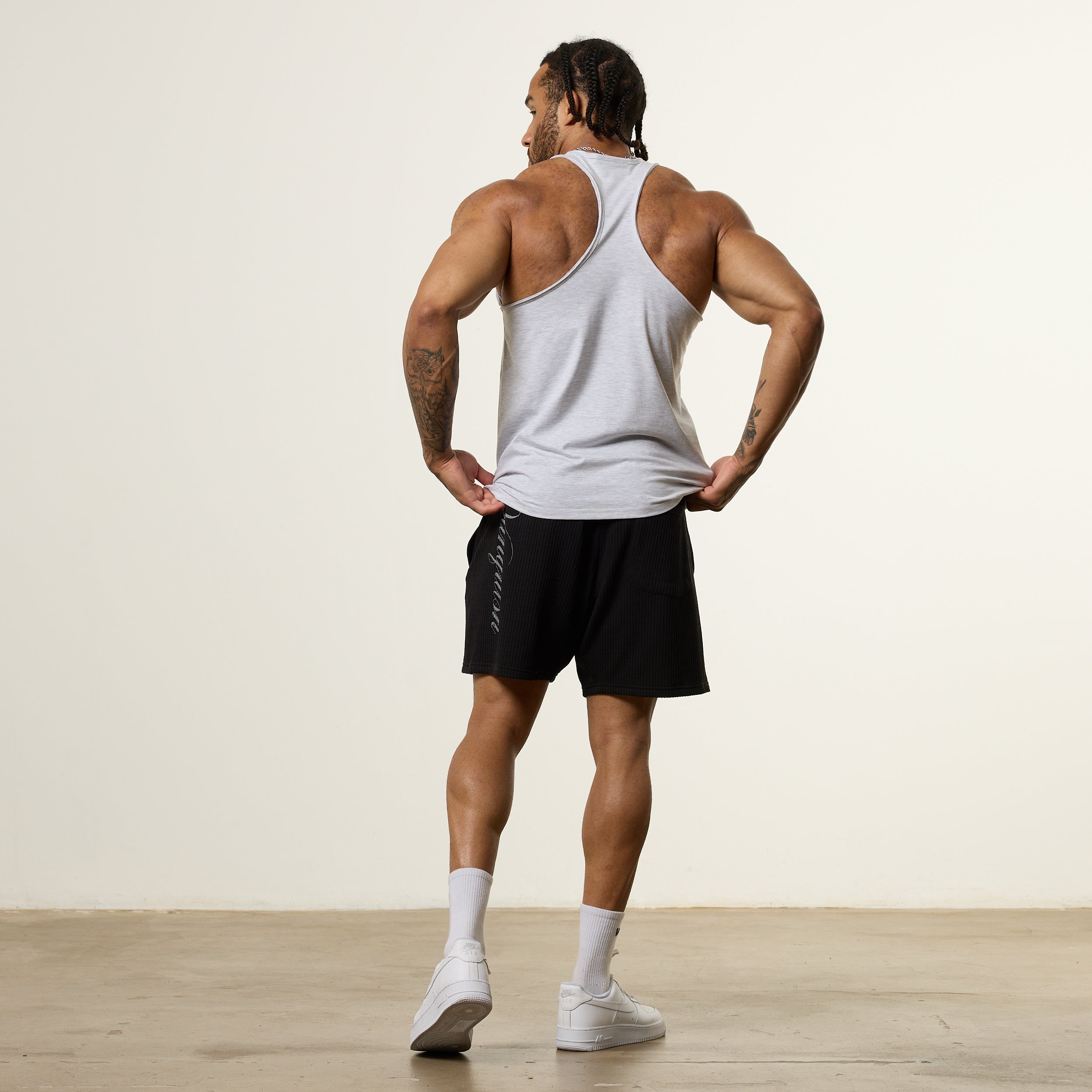 Vanquish x JBeast Grey Tank Top