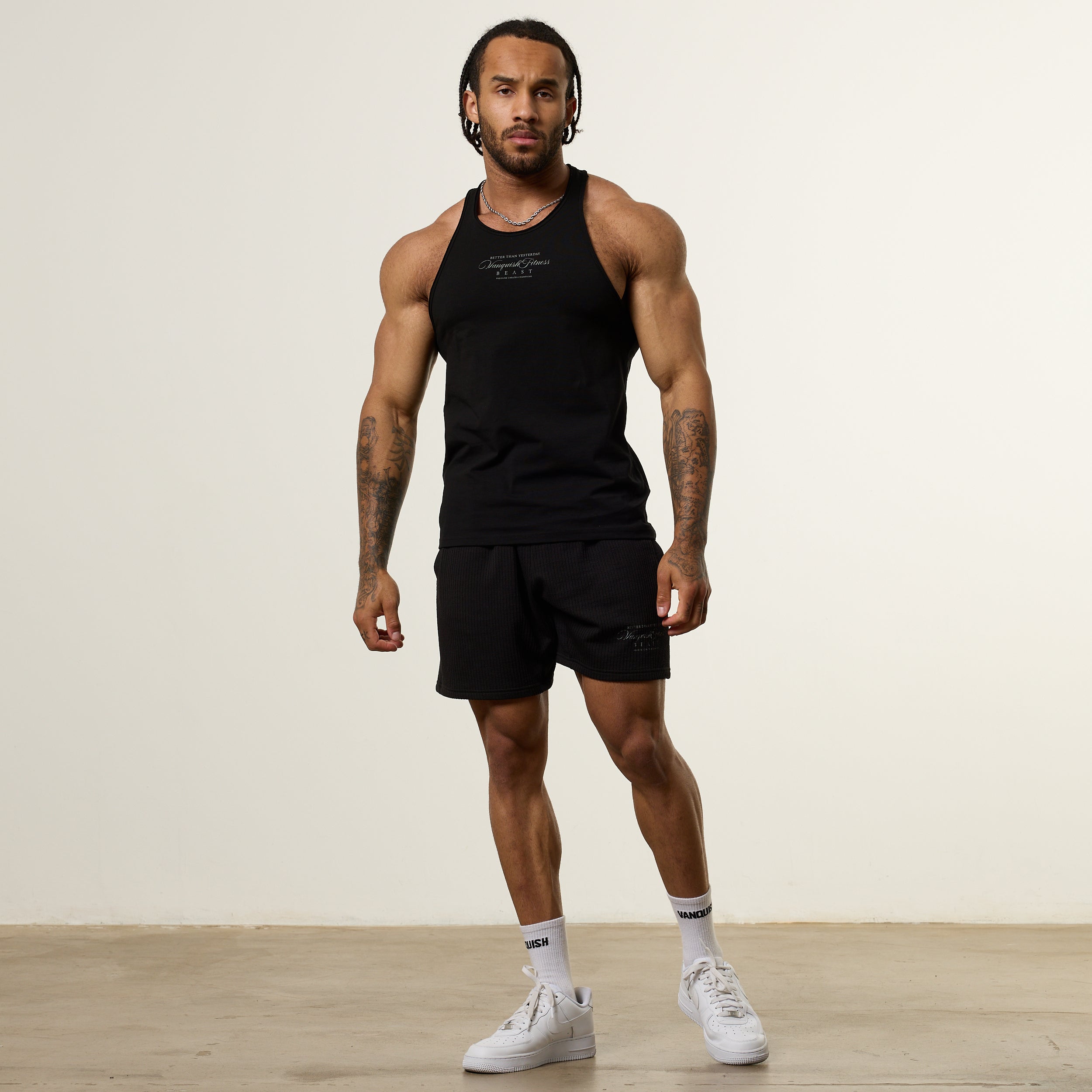 Vanquish x JBeast Black Tank Top
