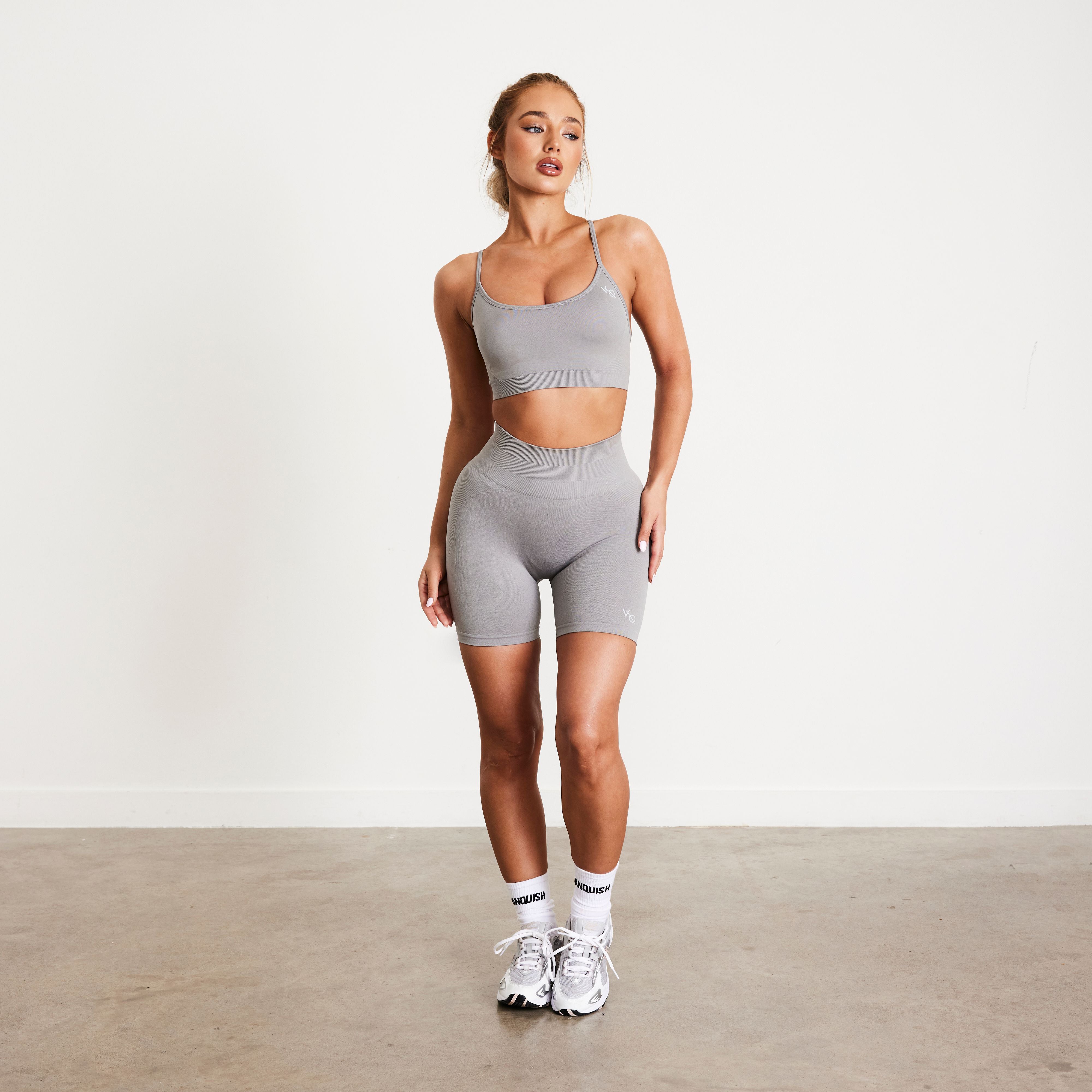 Vanquish Elevate Seamless Smoke Grey Multiway Low Support Bra