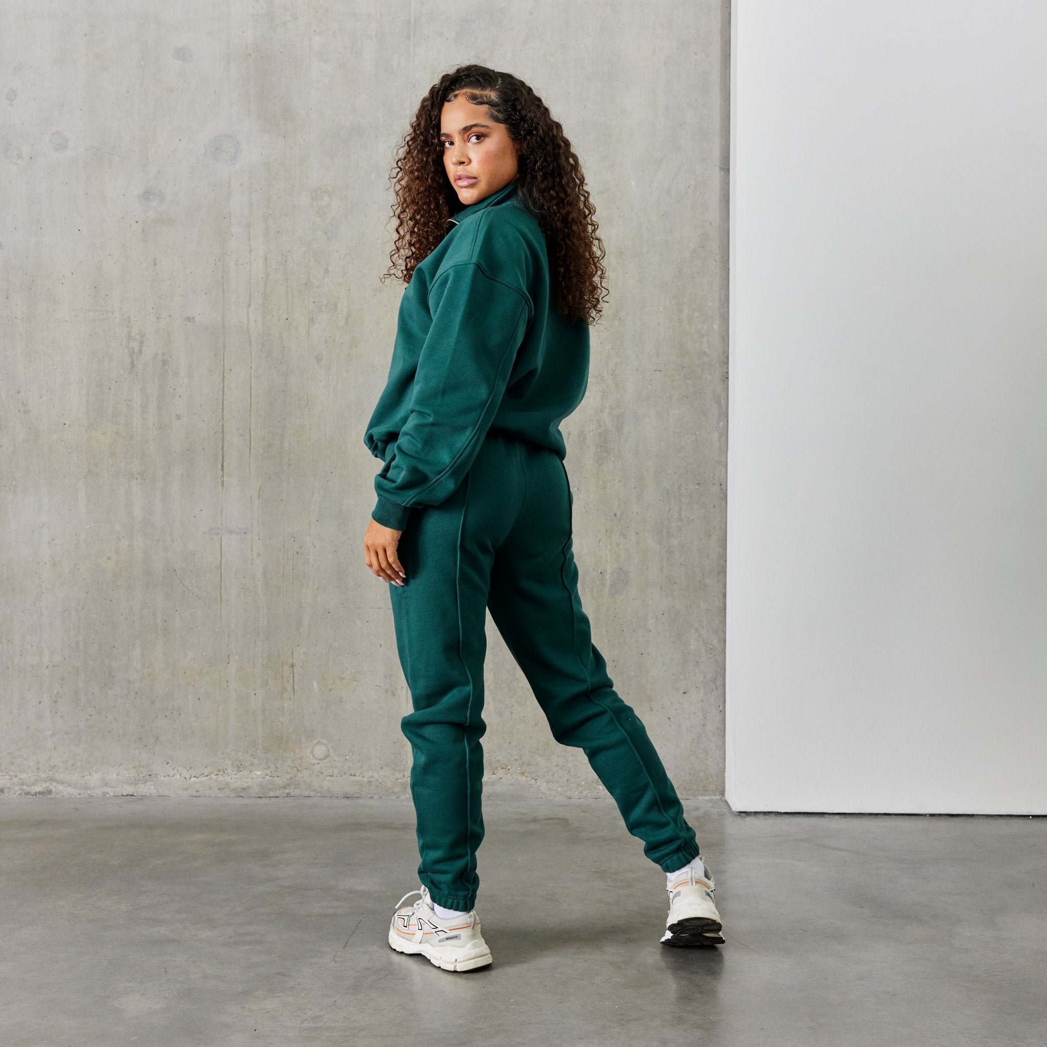 Vanquish Balance Green Quarter Zip Sweater - Vanquish Fitness