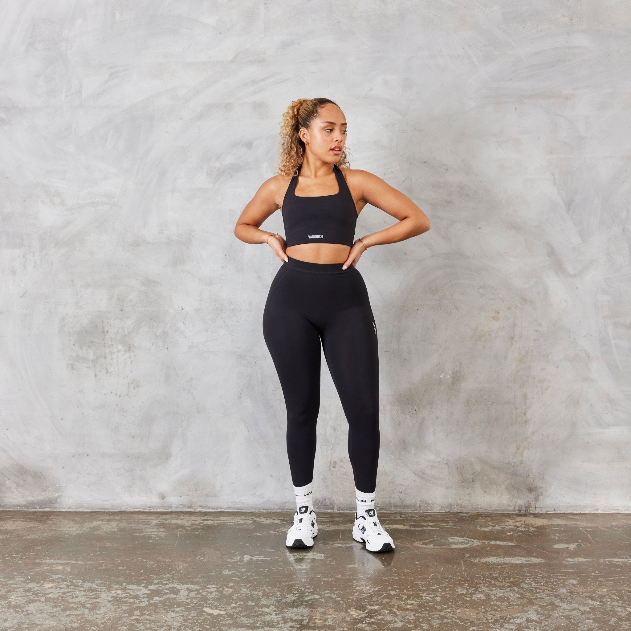 Vanquish Enhance Black Leggings - Vanquish Fitness