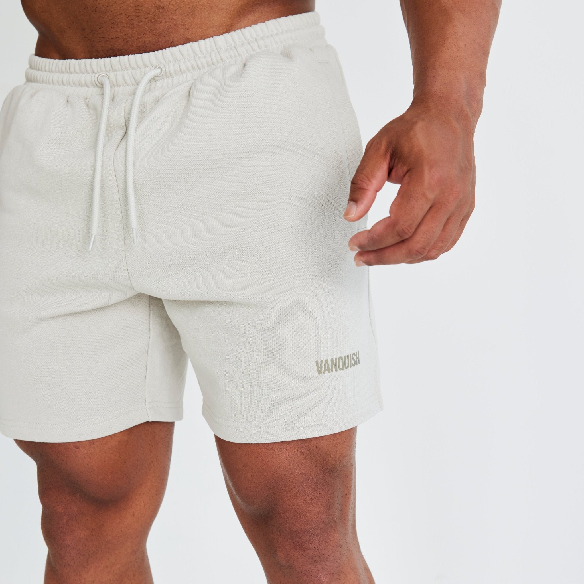Vanquish Essential Stone Regular Fit Shorts - Vanquish Fitness