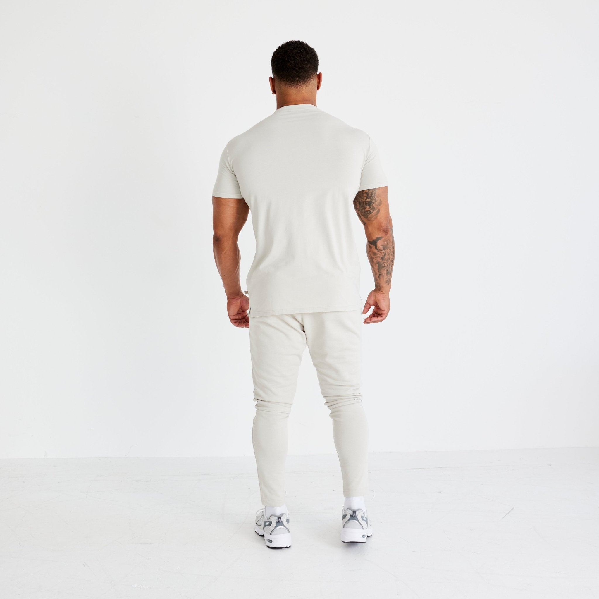Vanquish Essential Stone Slim Fit Short Sleeve T Shirt - Vanquish Fitness