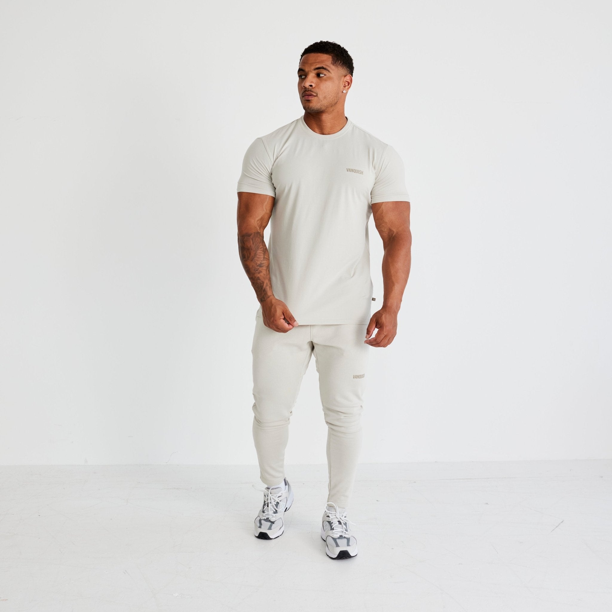 Vanquish Essential Stone Tapered Fit Sweatpants - Vanquish Fitness