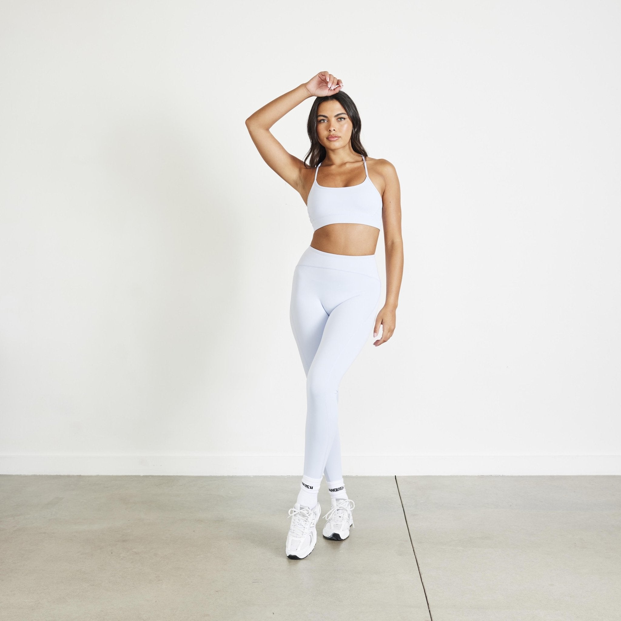 Vanquish Evolve Mineral Blue High Waisted Leggings - Vanquish Fitness